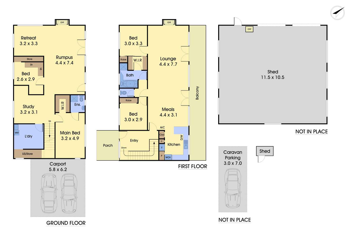 Floorplan of Homely house listing, 69 Mannish Road, Wattle Glen VIC 3096