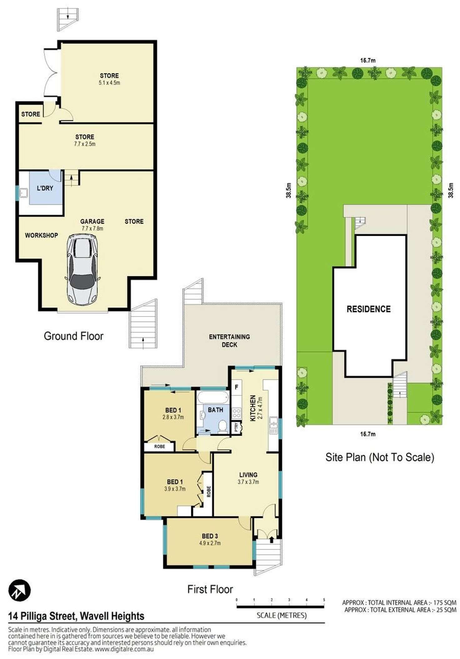 Floorplan of Homely house listing, 14 Pilliga Street, Wavell Heights QLD 4012