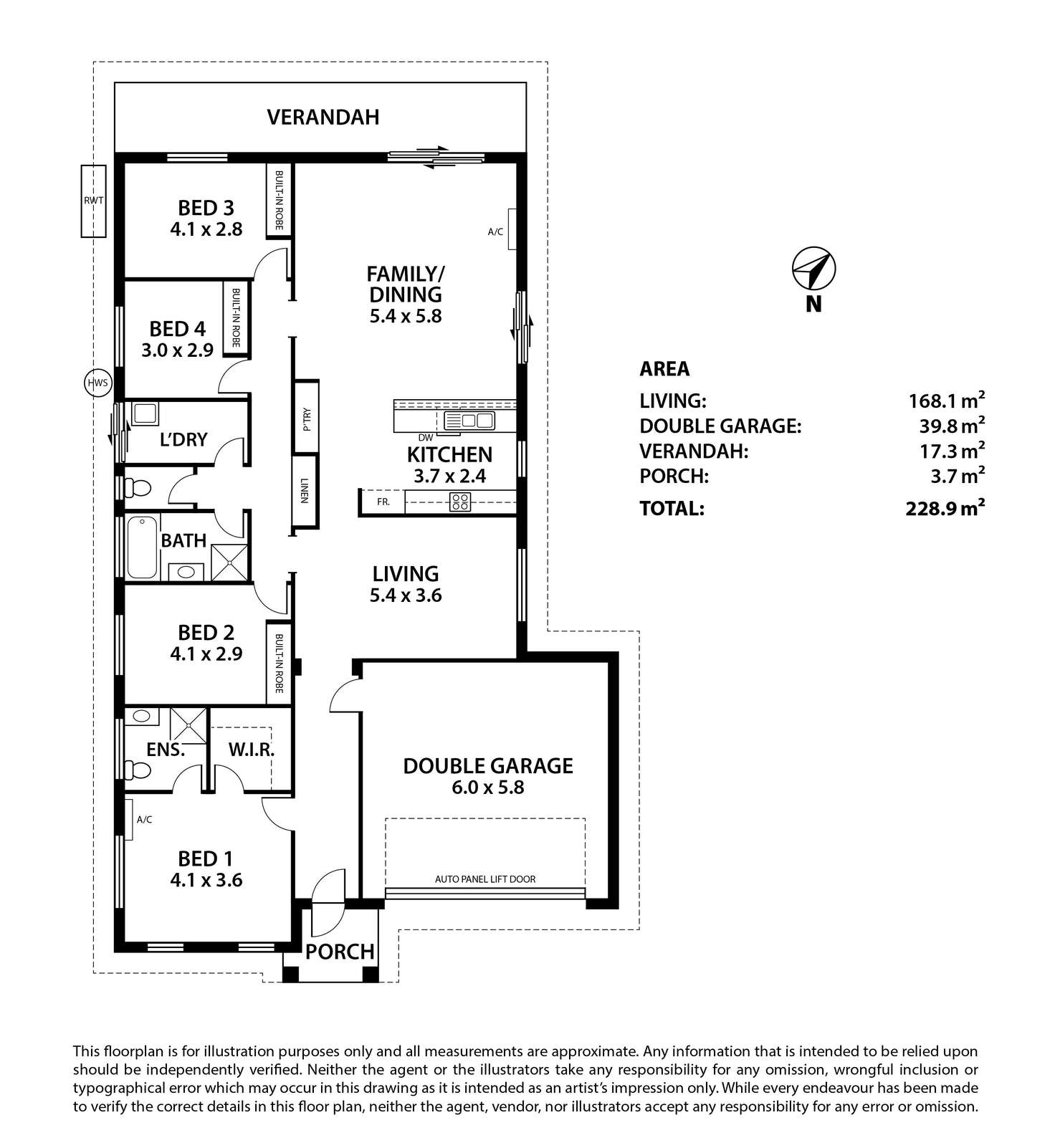 Floorplan of Homely house listing, 7 Parkview Drive, Murray Bridge SA 5253