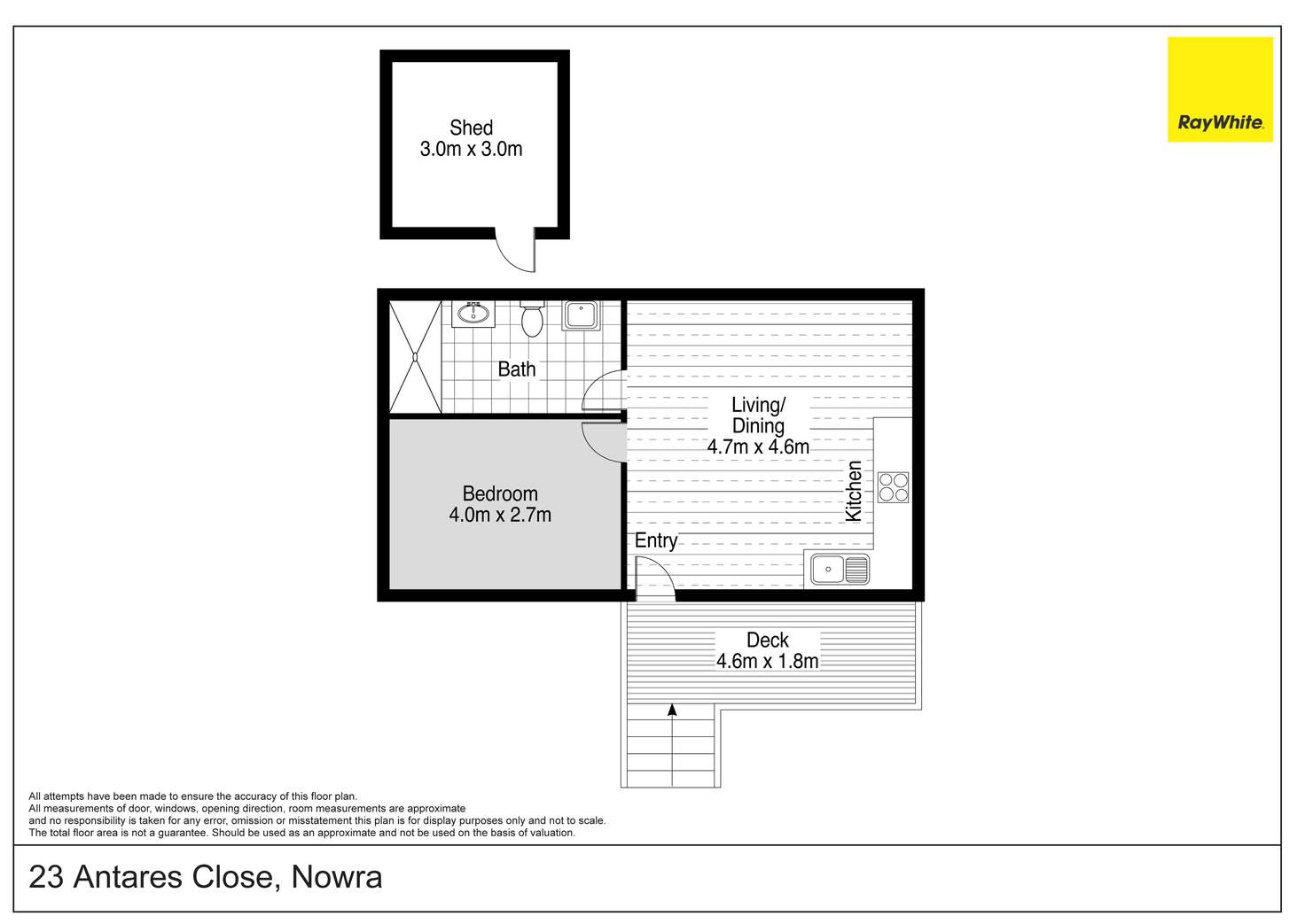 Floorplan of Homely house listing, 23 Antares Close, Nowra NSW 2541