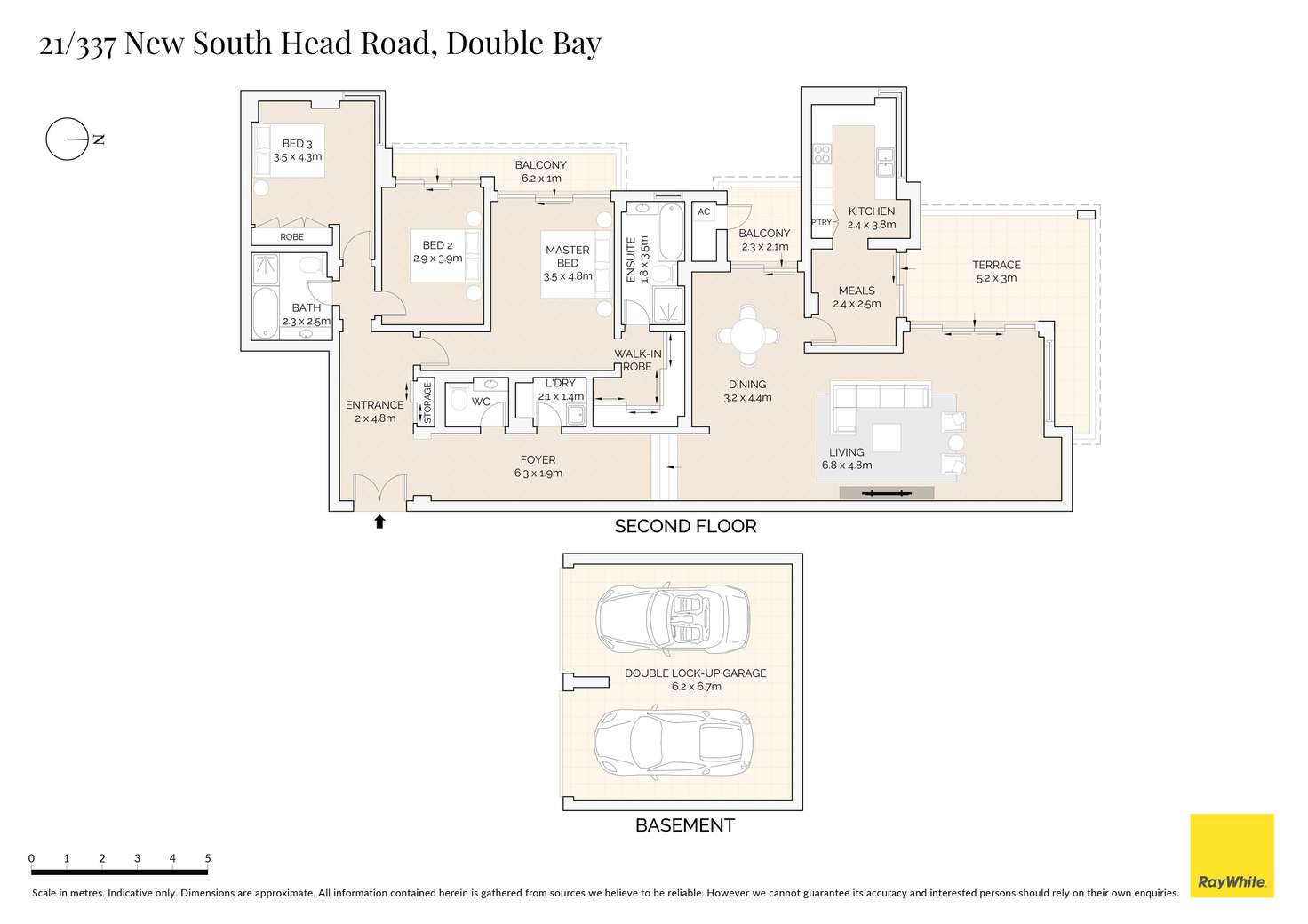 Floorplan of Homely apartment listing, 21/337 New South Head Road, Double Bay NSW 2028