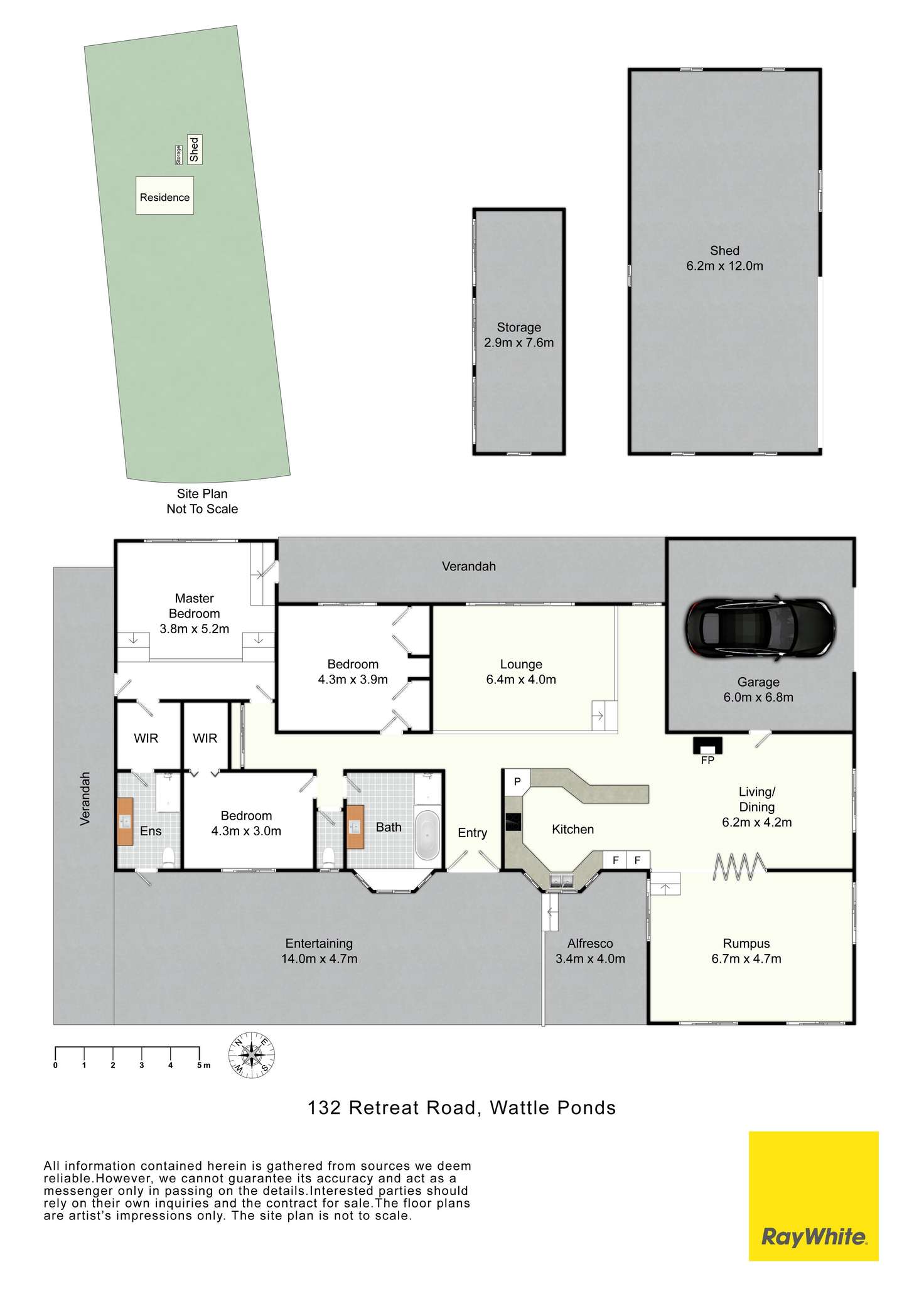 Floorplan of Homely house listing, 132 Retreat Road, Singleton NSW 2330