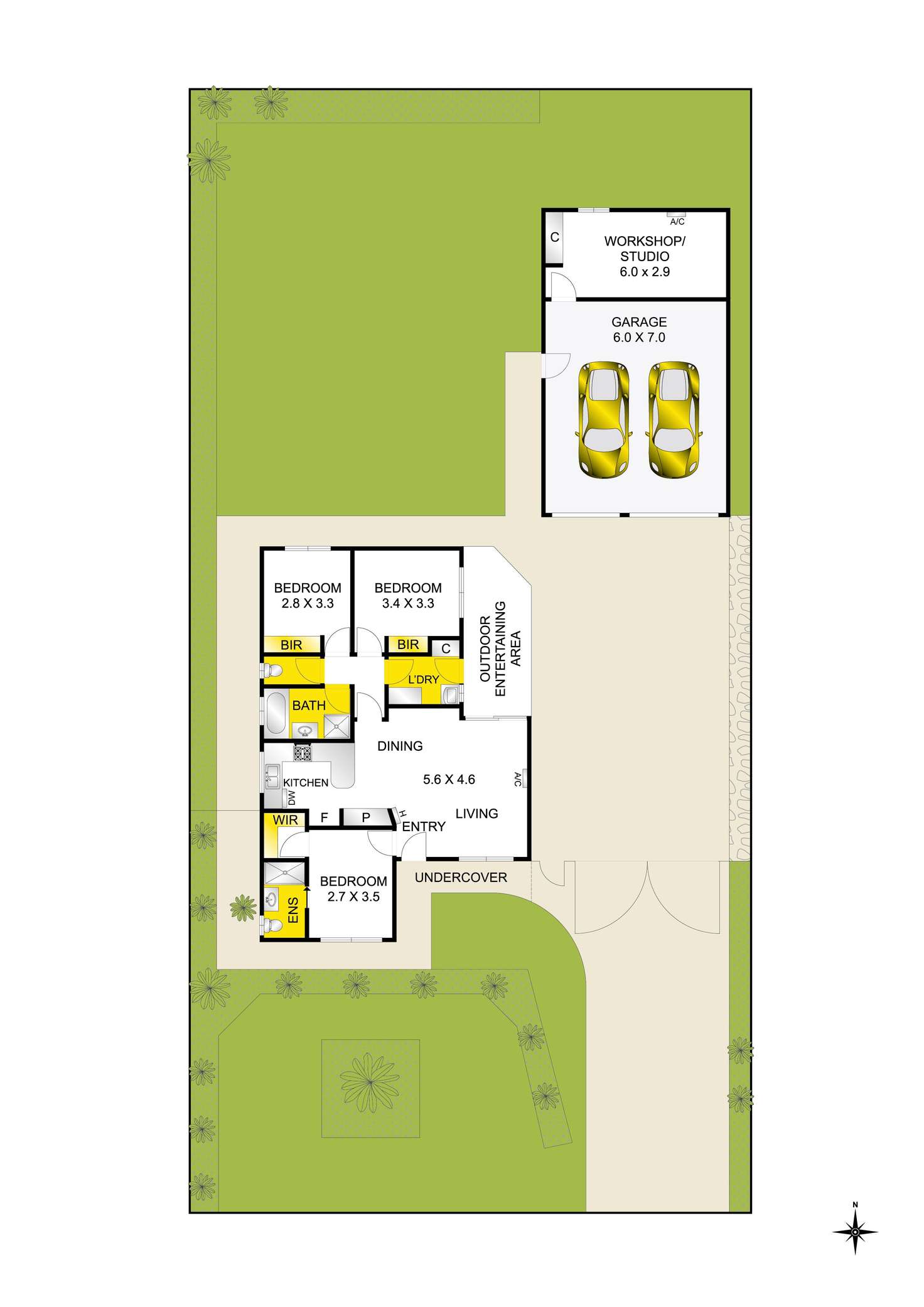 Floorplan of Homely house listing, 17 Jenolan Avenue, Grovedale VIC 3216