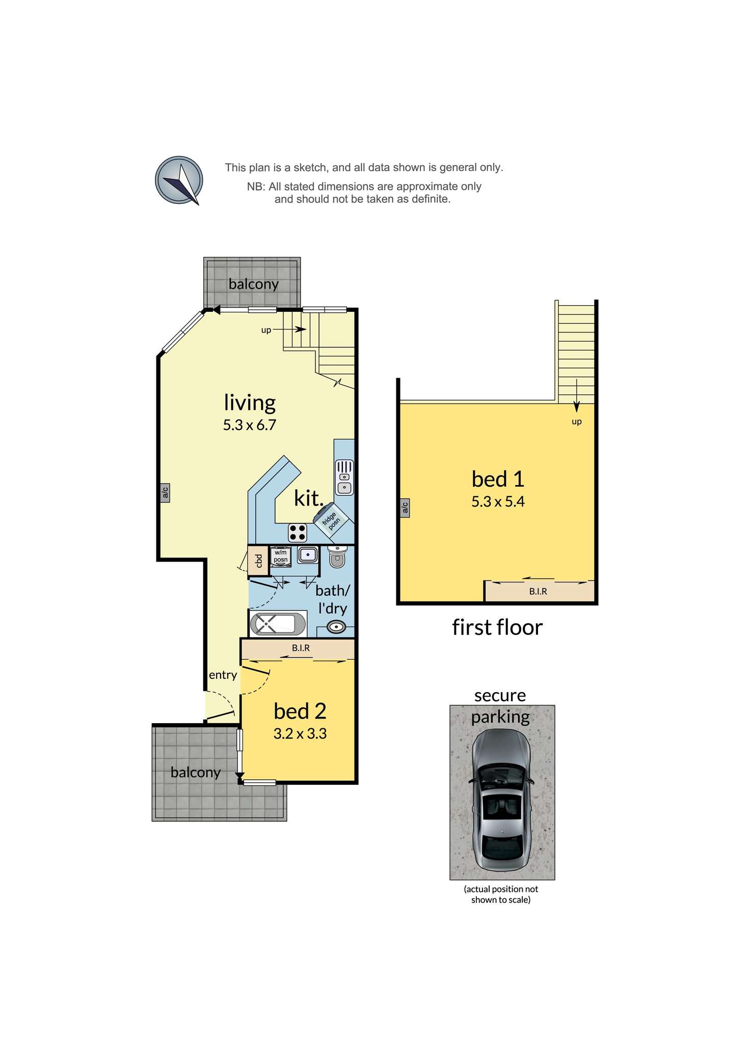 Floorplan of Homely apartment listing, 69/13-15 Hewish Road, Croydon VIC 3136