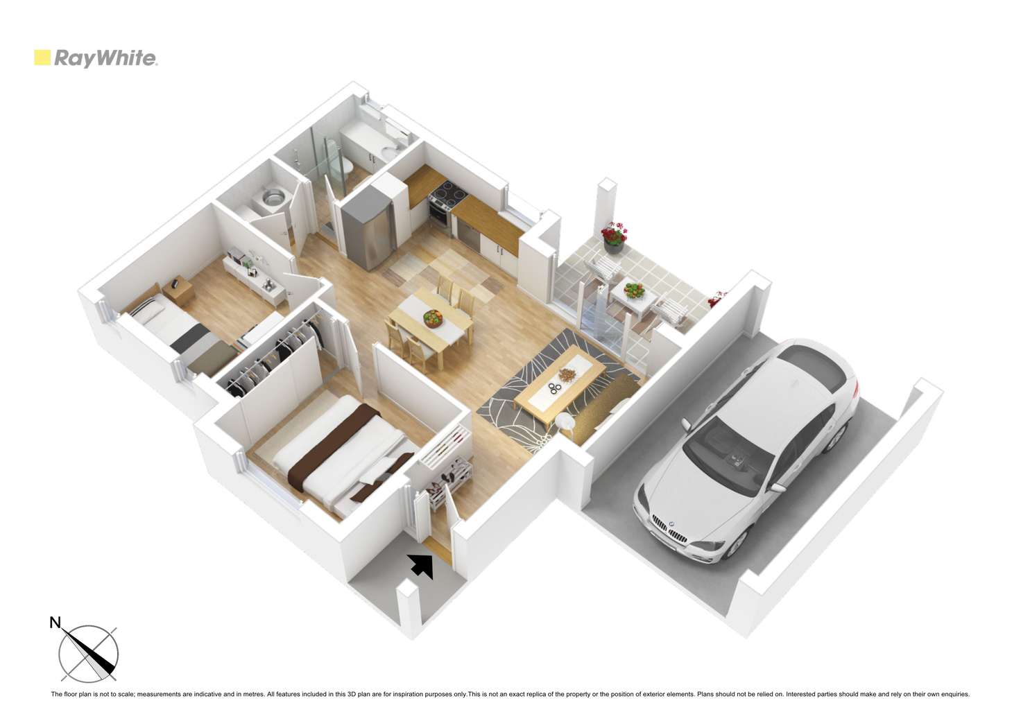 Floorplan of Homely unit listing, 2/28 Messmate Street, Lalor VIC 3075