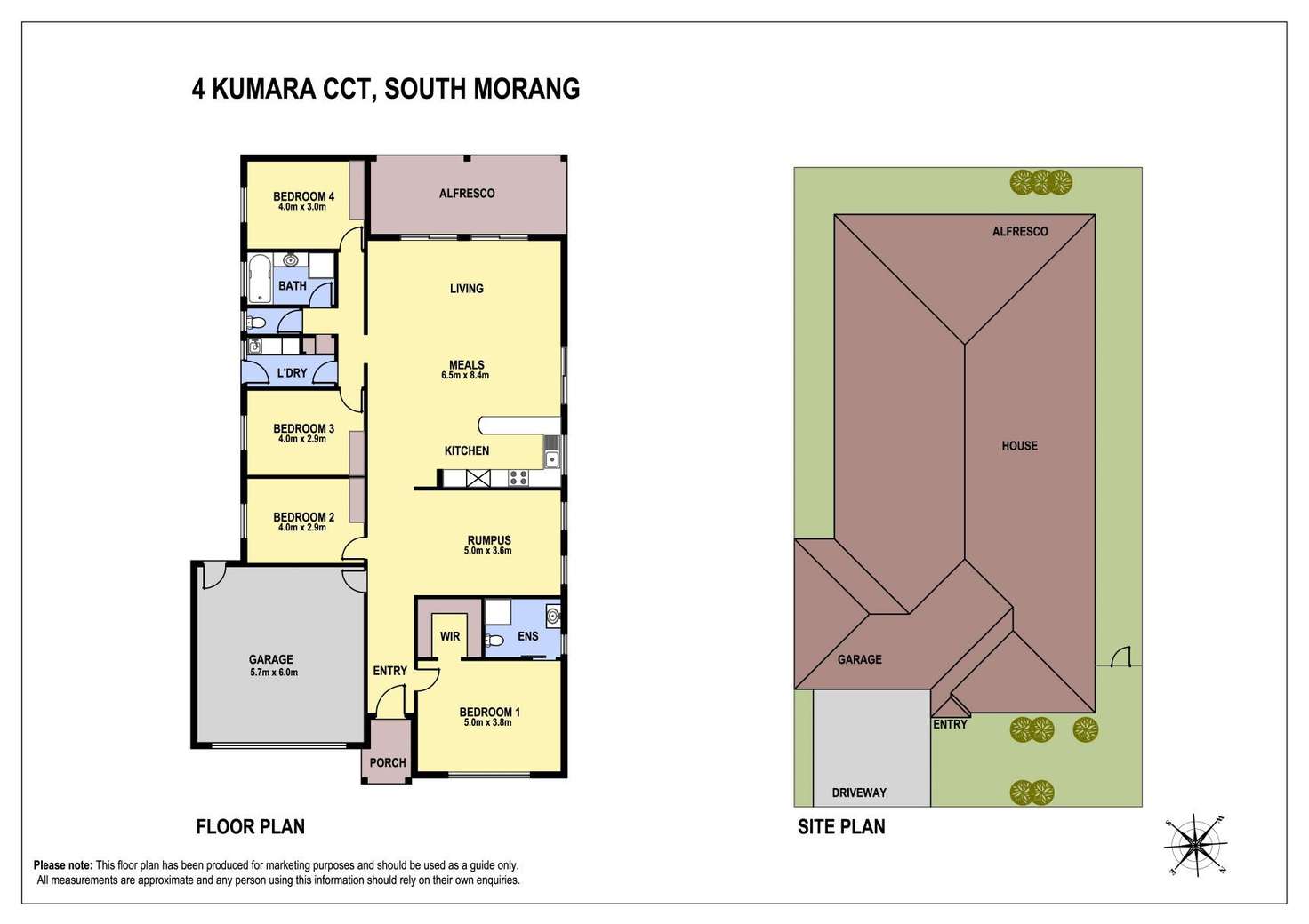 Floorplan of Homely house listing, 4 Kumara Circuit, South Morang VIC 3752