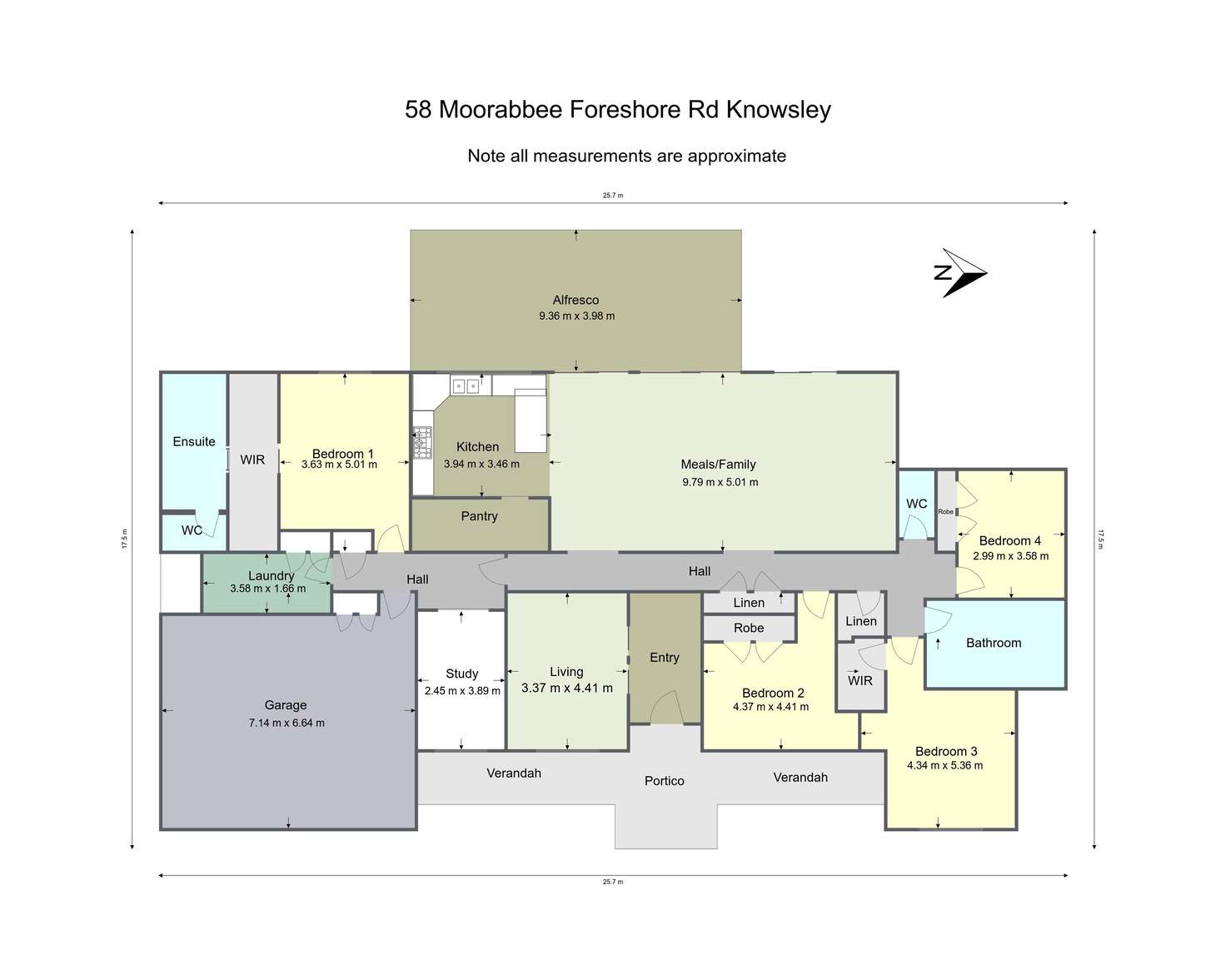 Floorplan of Homely house listing, 58 Moorabbee Foreshore Road, Heathcote VIC 3523