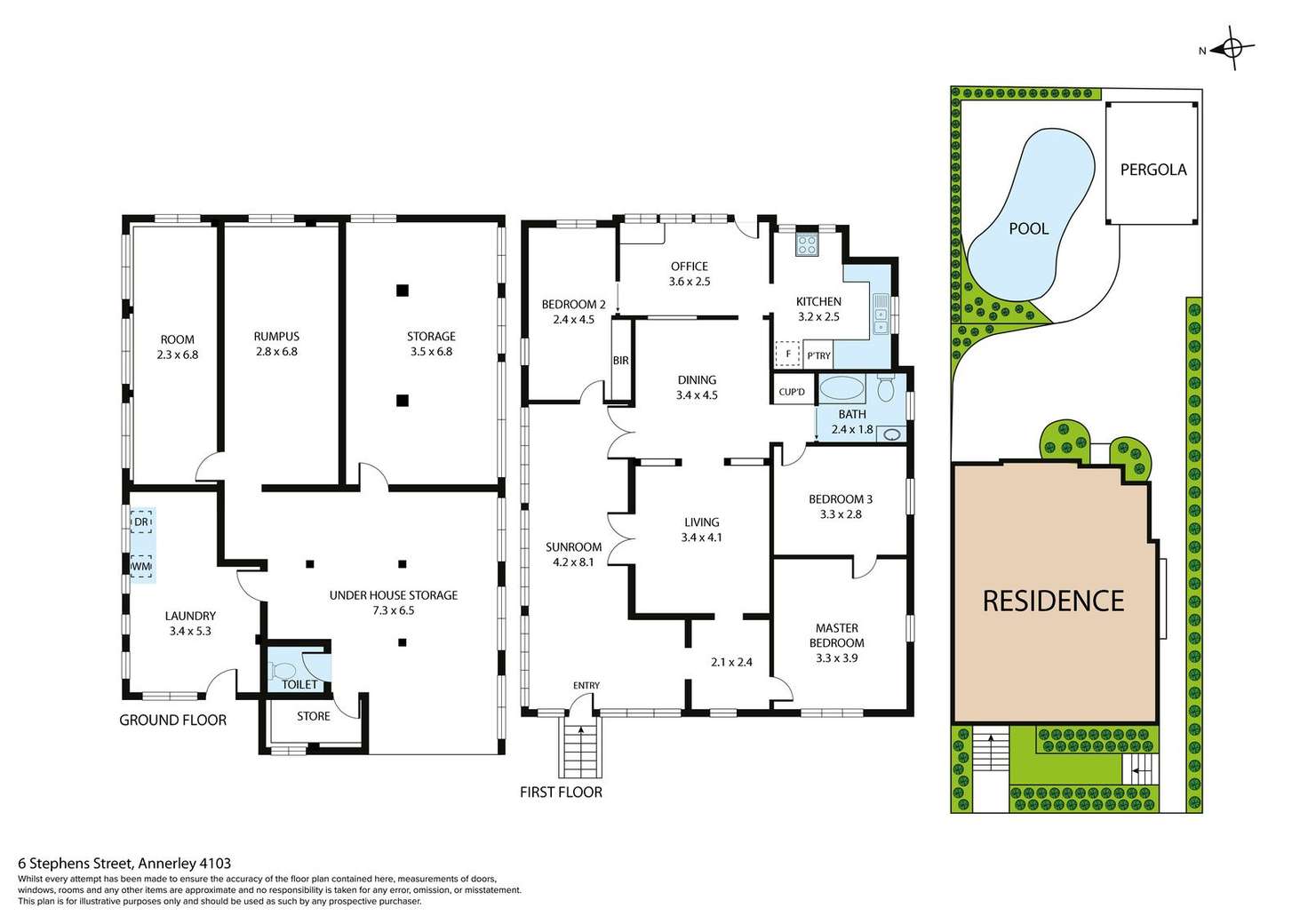 Floorplan of Homely house listing, 6 Stephens Street, Annerley QLD 4103