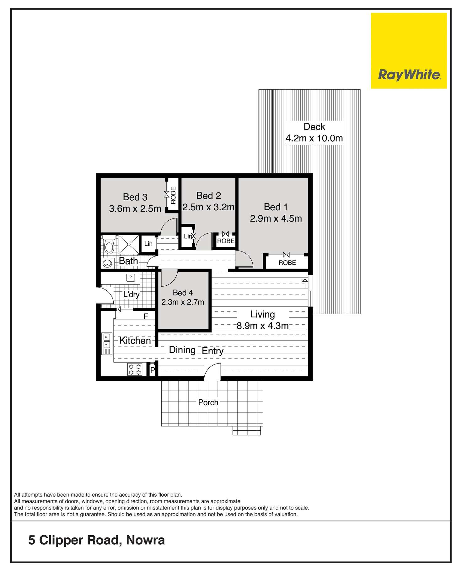 Floorplan of Homely house listing, 5 Clipper Road, Nowra NSW 2541