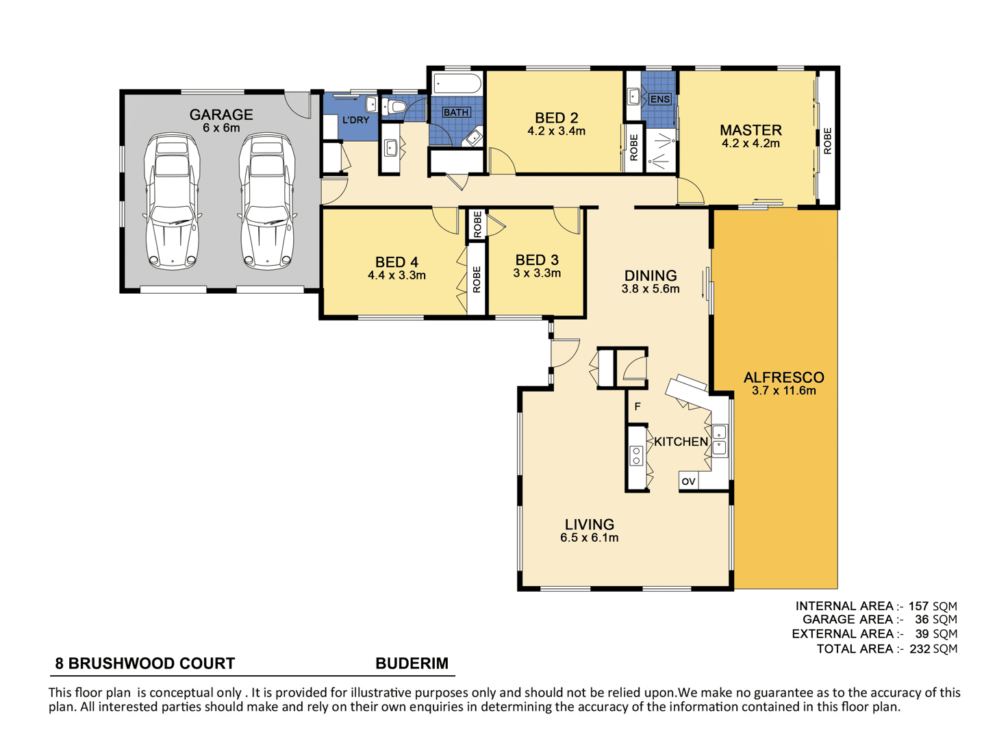 Floorplan of Homely house listing, 8 Brushwood Court, Buderim QLD 4556