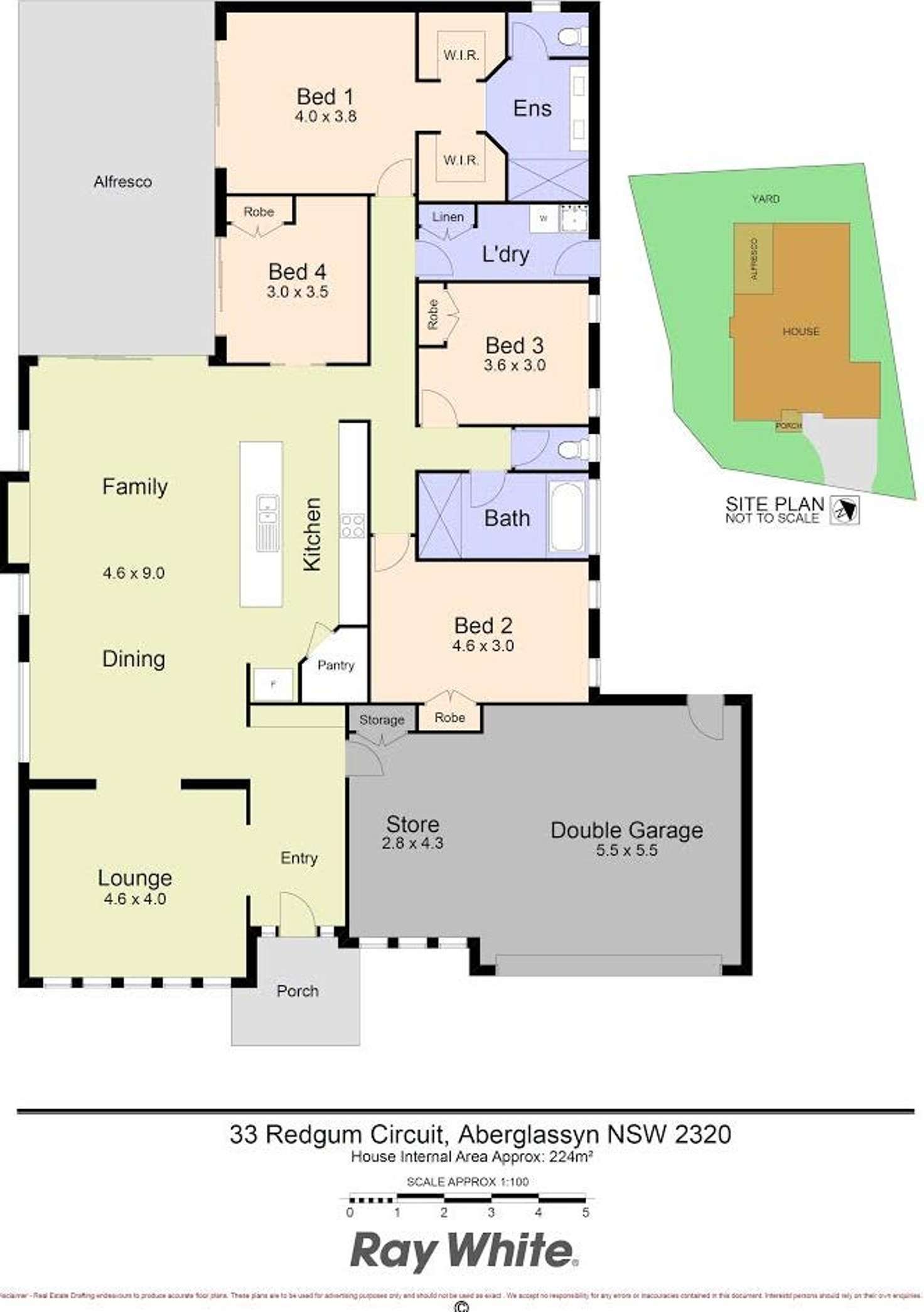Floorplan of Homely house listing, 33 Redgum Circuit, Aberglasslyn NSW 2320