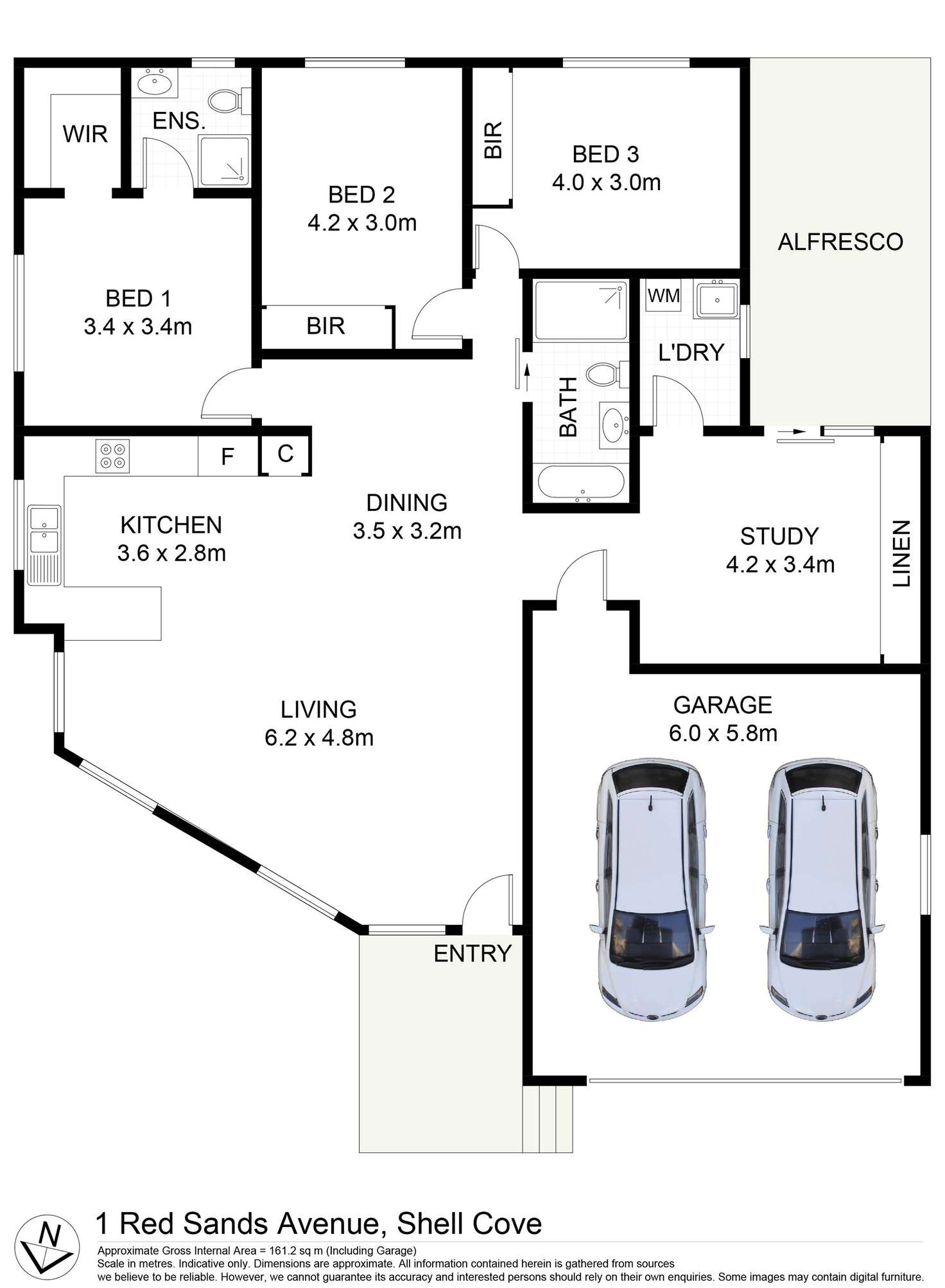 Floorplan of Homely house listing, 1 Red Sands Avenue, Shell Cove NSW 2529