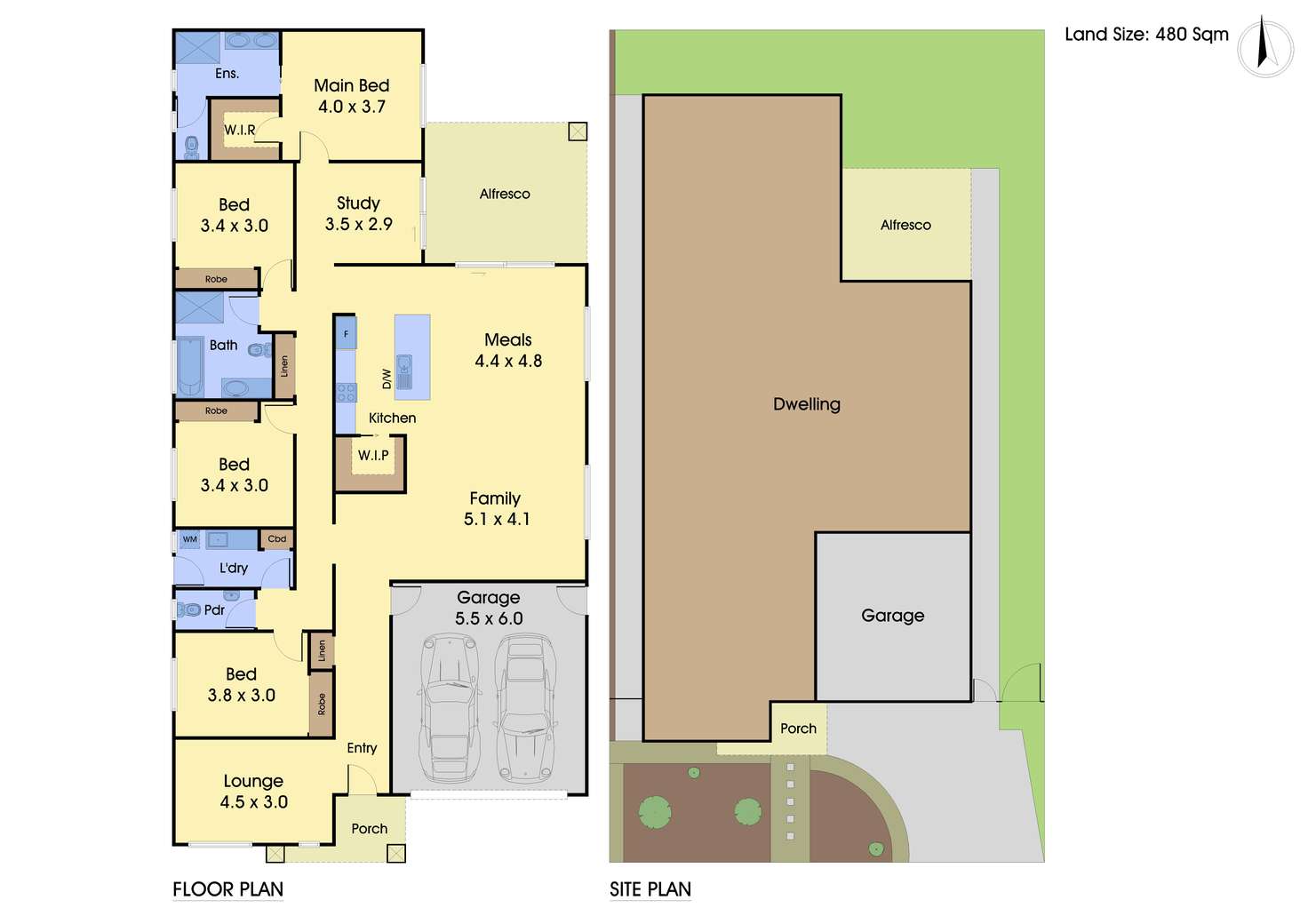 Floorplan of Homely house listing, 29 Landing Avenue, Doreen VIC 3754