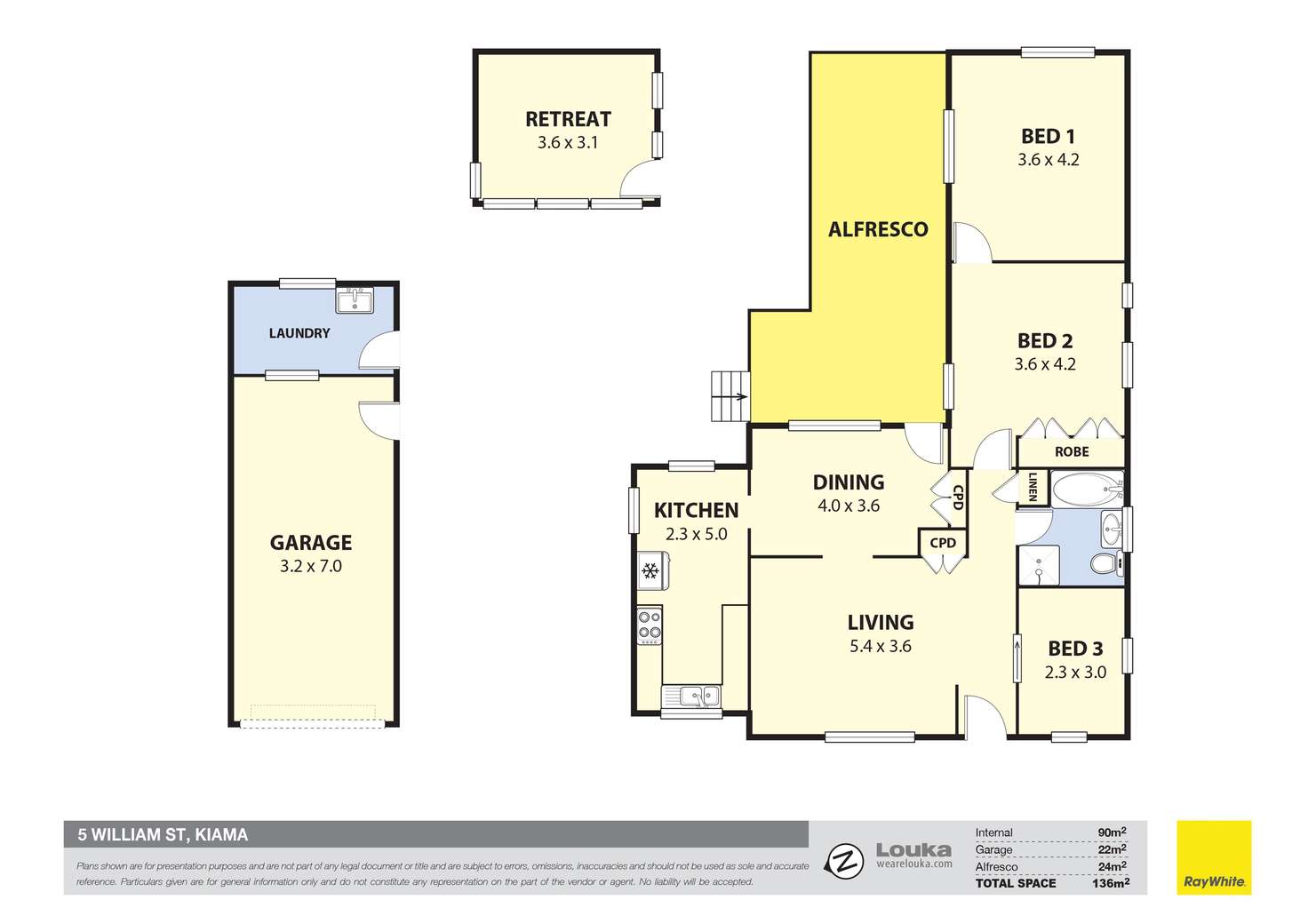 Floorplan of Homely house listing, 5 William Street, Kiama NSW 2533