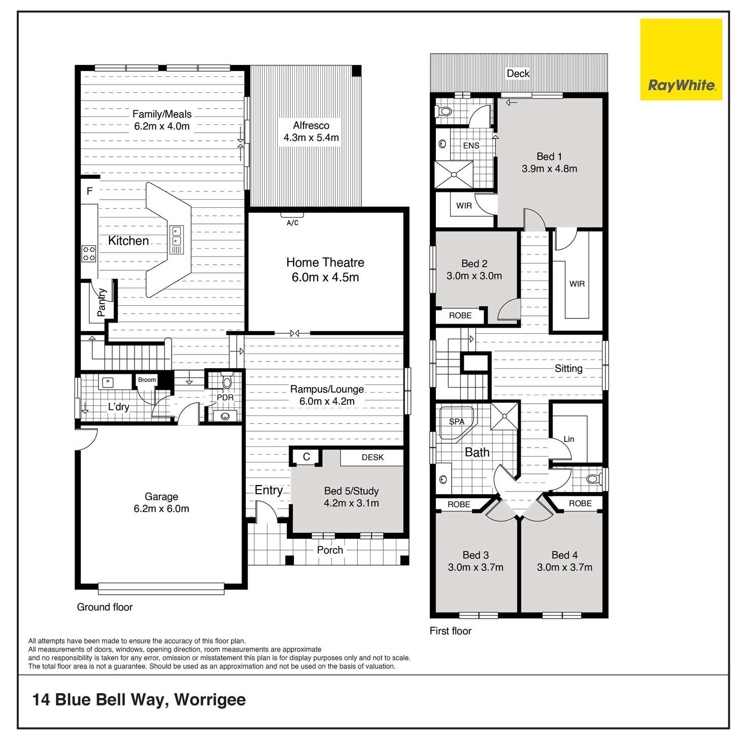 Floorplan of Homely house listing, 14 Blue Bell Way, Worrigee NSW 2540