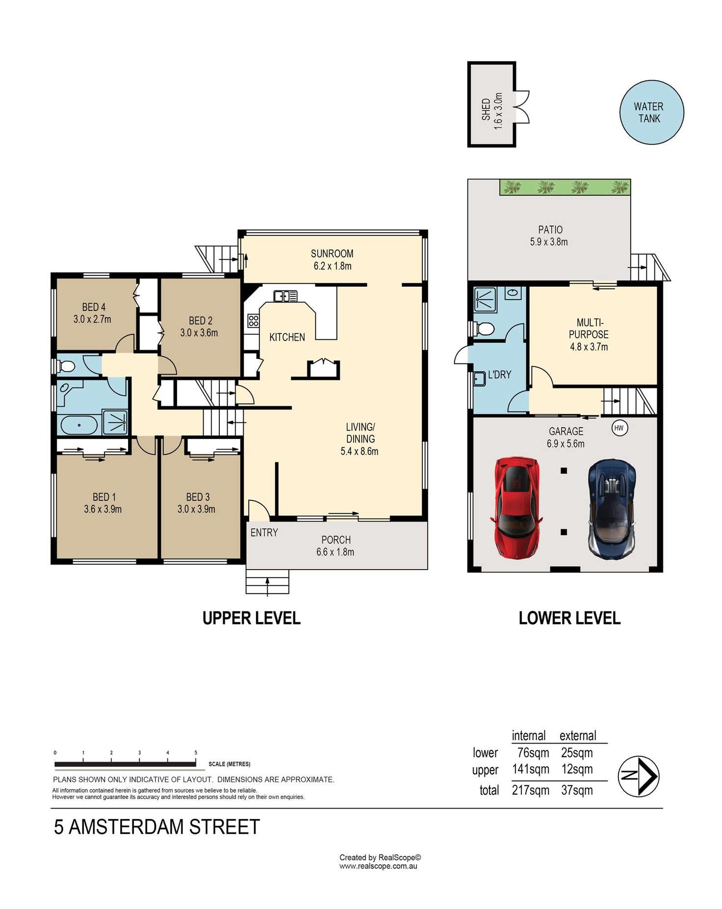 Floorplan of Homely house listing, 5 Amsterdam Street, Wishart QLD 4122