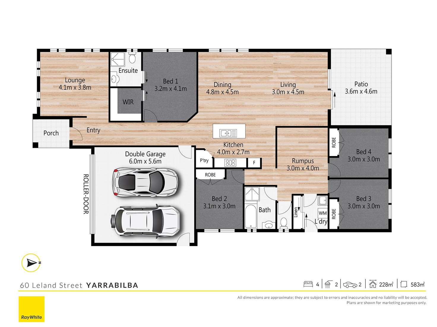 Floorplan of Homely house listing, 60 Leland Street, Yarrabilba QLD 4207