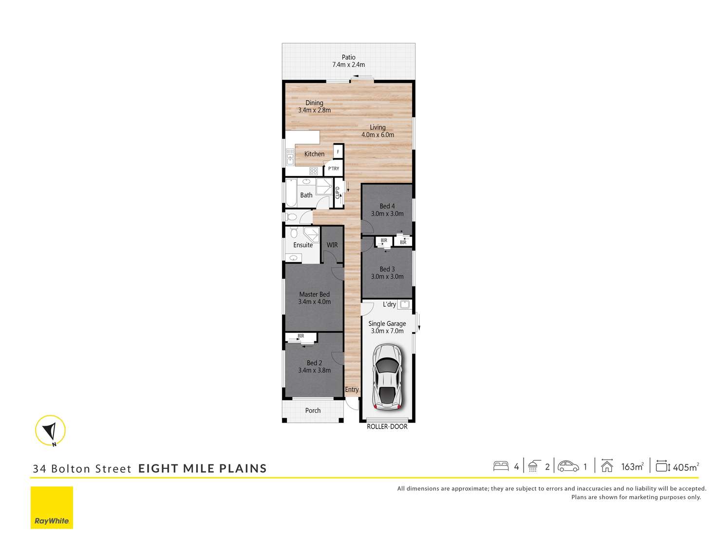 Floorplan of Homely house listing, 34 Bolton Street, Eight Mile Plains QLD 4113