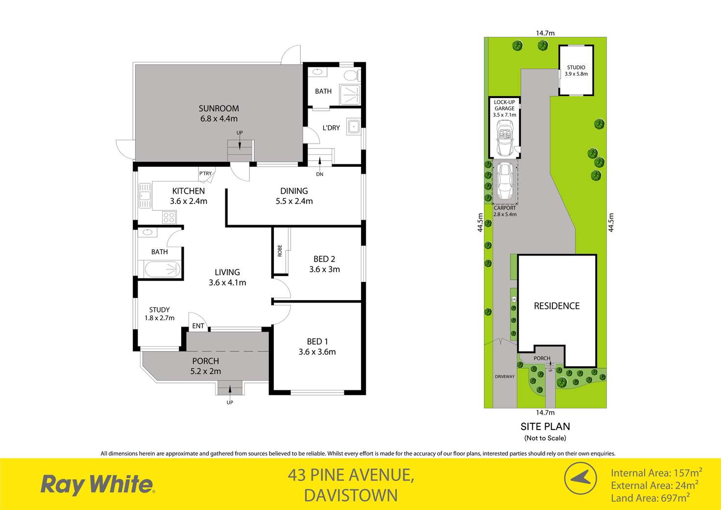 Floorplan of Homely house listing, 43 Pine Avenue, Davistown NSW 2251