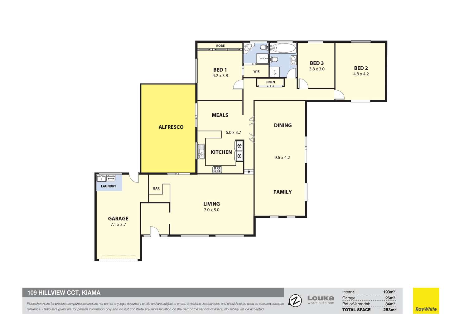 Floorplan of Homely house listing, 109 Hillview Circuit, Kiama NSW 2533