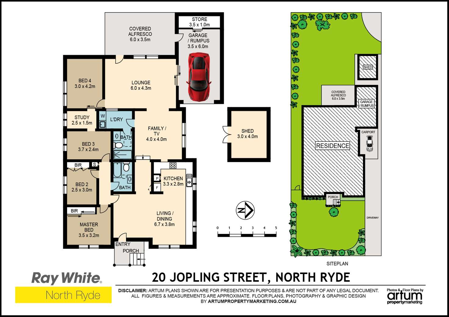 Floorplan of Homely house listing, 20 Jopling Street, North Ryde NSW 2113