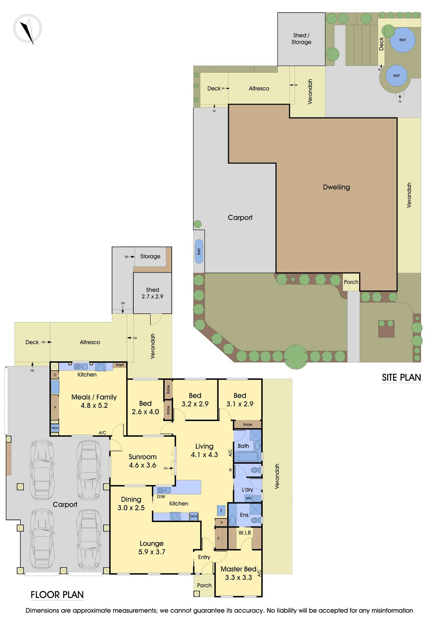 Floorplan of Homely house listing, 52 Golf Links Drive, Mill Park VIC 3082