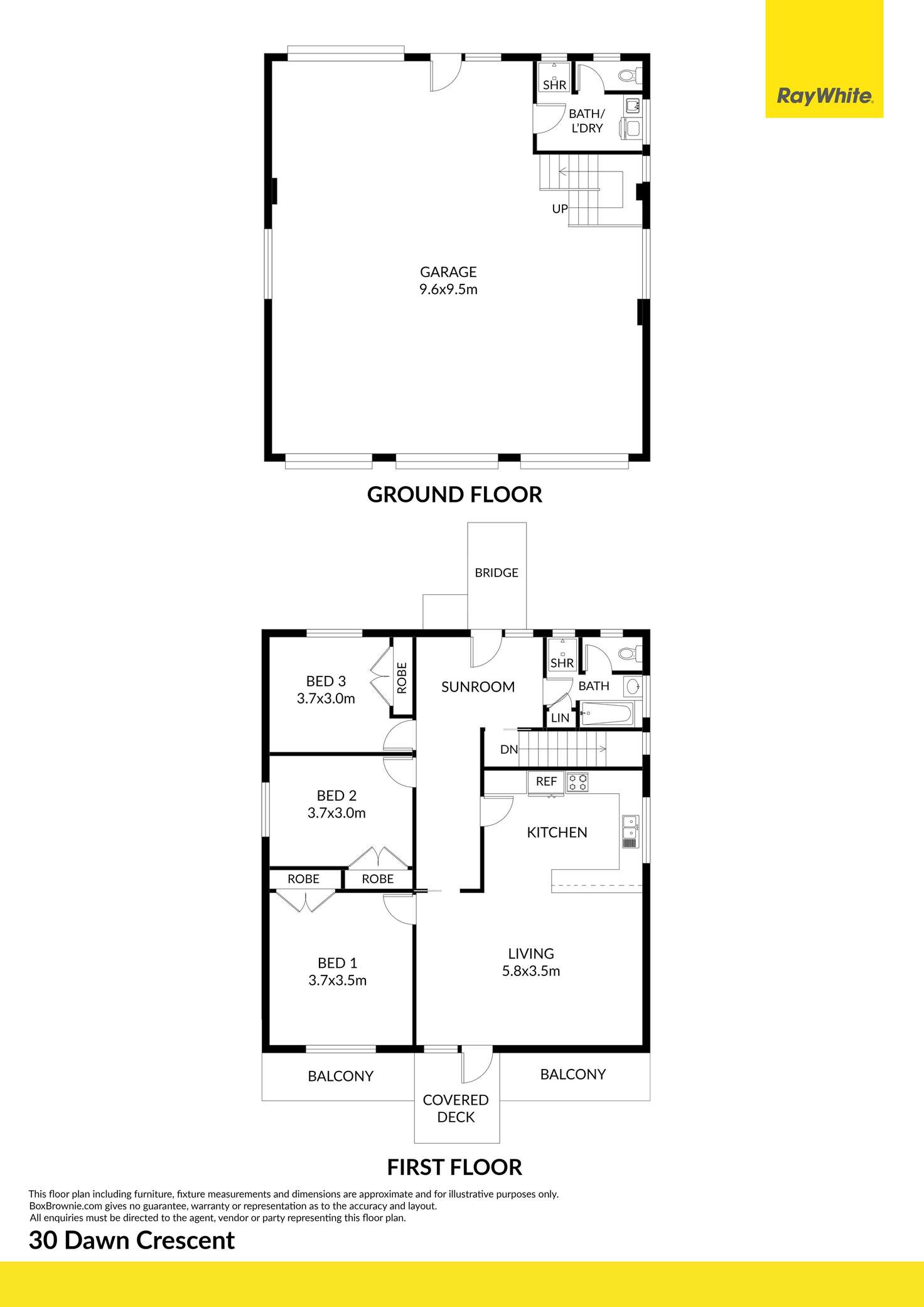 Floorplan of Homely house listing, 30 Dawn Crescent, Bonnie Doon VIC 3720