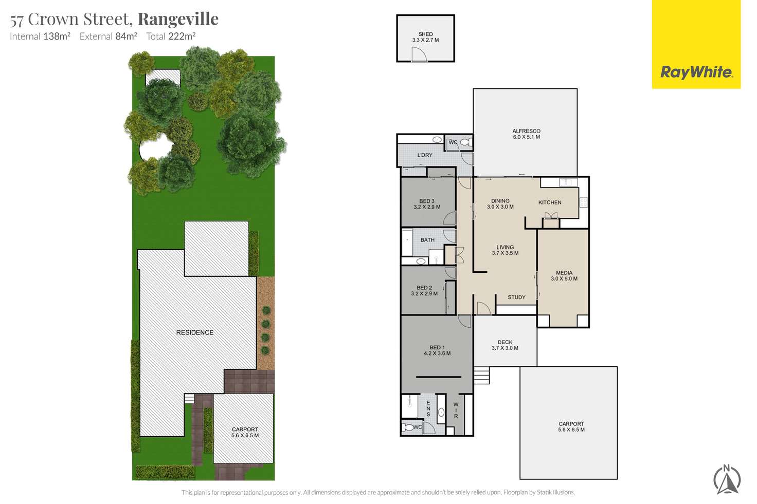 Floorplan of Homely house listing, 57 Crown Street, Rangeville QLD 4350