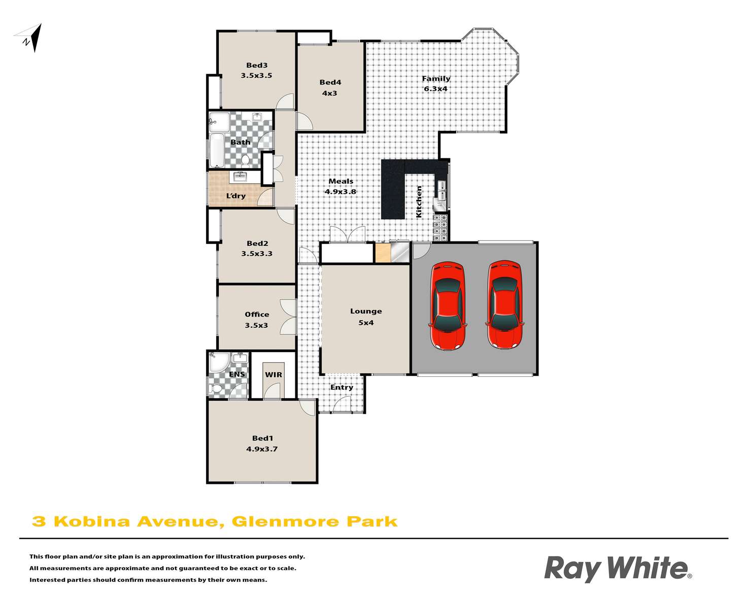 Floorplan of Homely house listing, 3 Kobina Avenue, Glenmore Park NSW 2745
