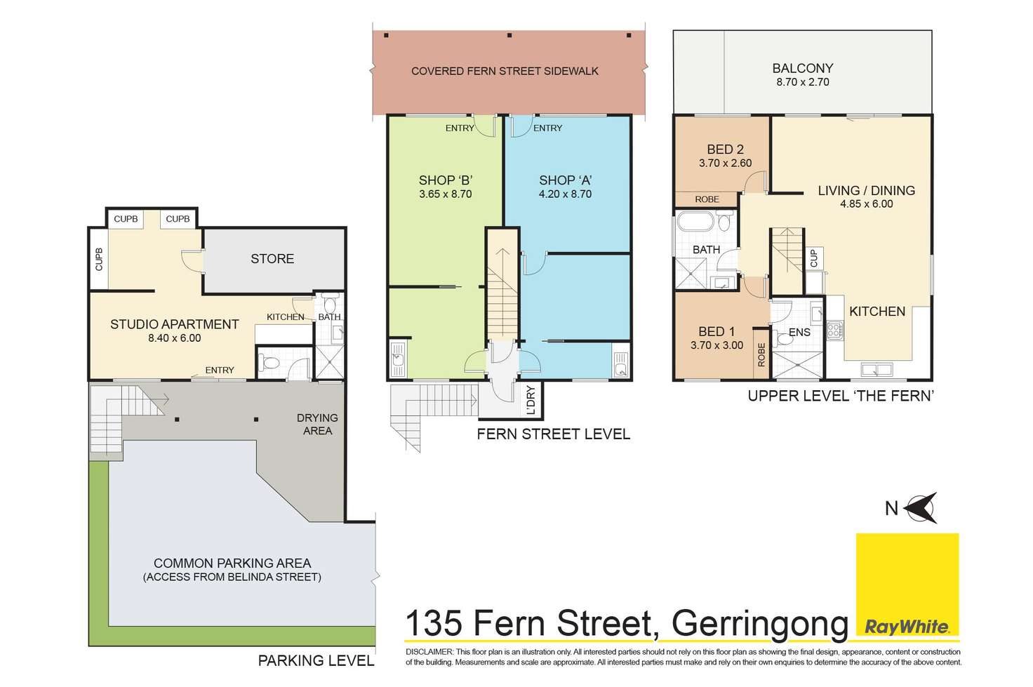 Floorplan of Homely apartment listing, 135 Fern Street, Gerringong NSW 2534