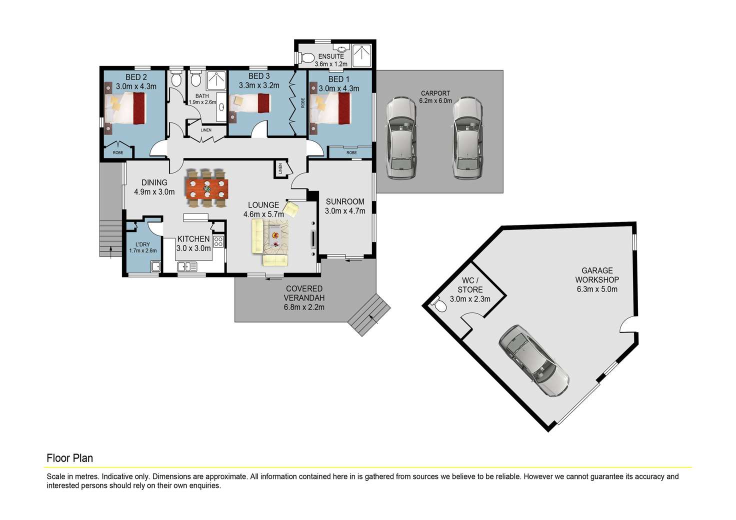 Floorplan of Homely house listing, 42 Truscott Street, Raymond Terrace NSW 2324