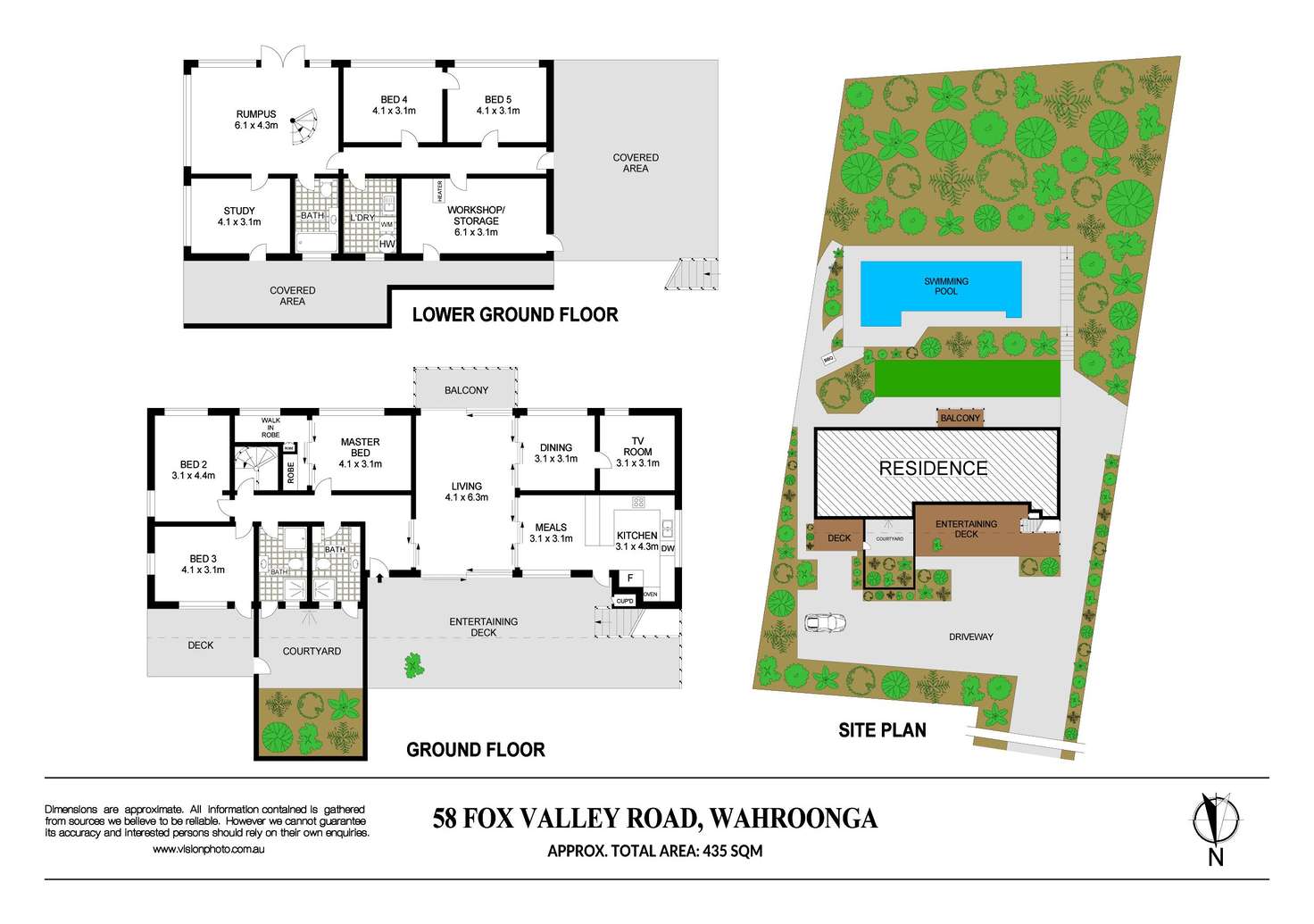 Floorplan of Homely house listing, 58 Fox Valley Road, Wahroonga NSW 2076