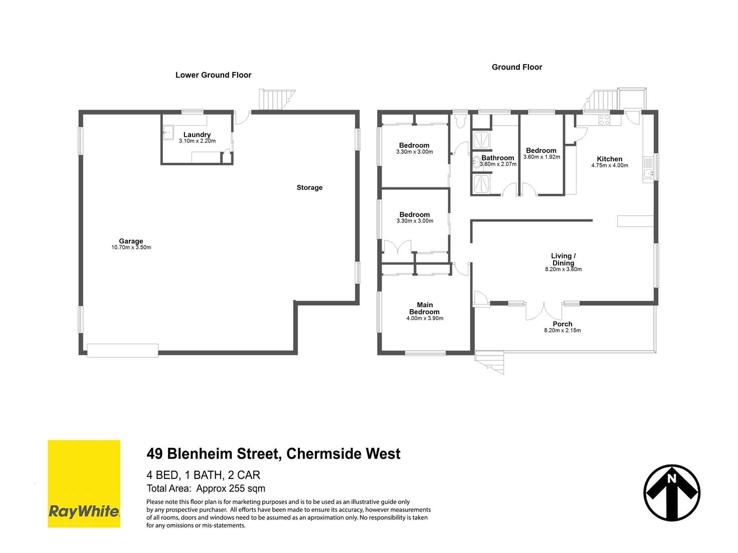Floorplan of Homely house listing, 49 Blenheim Street, Chermside West QLD 4032