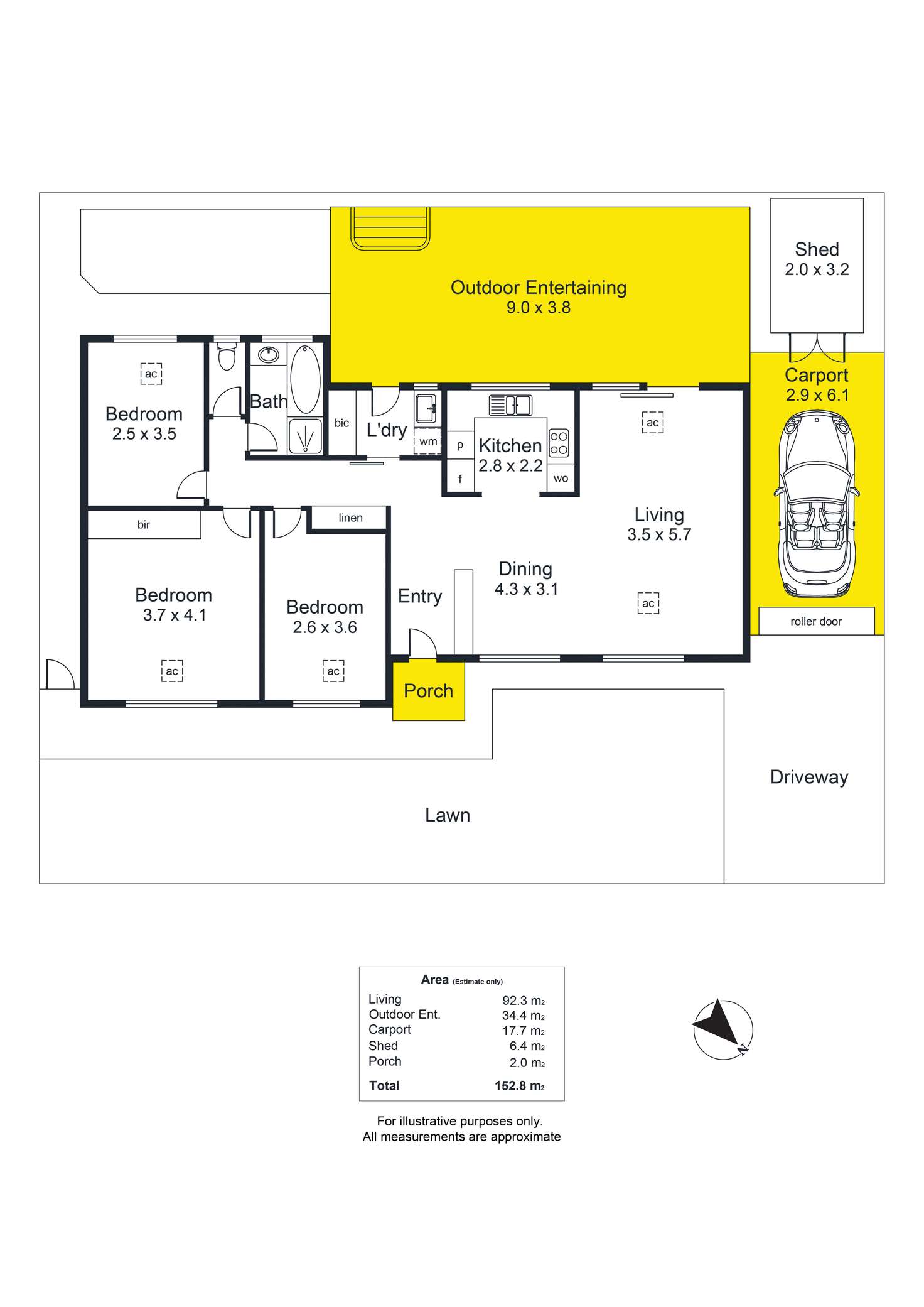 Floorplan of Homely house listing, 2 Joyce Avenue, Underdale SA 5032