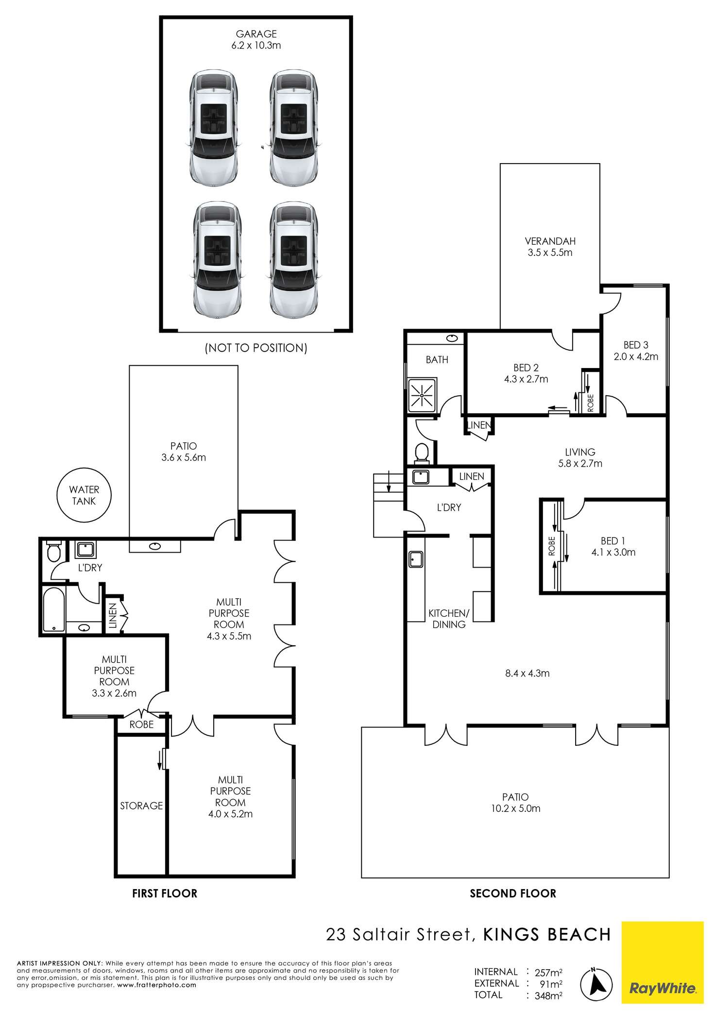 Floorplan of Homely house listing, 23 Saltair Street, Kings Beach QLD 4551