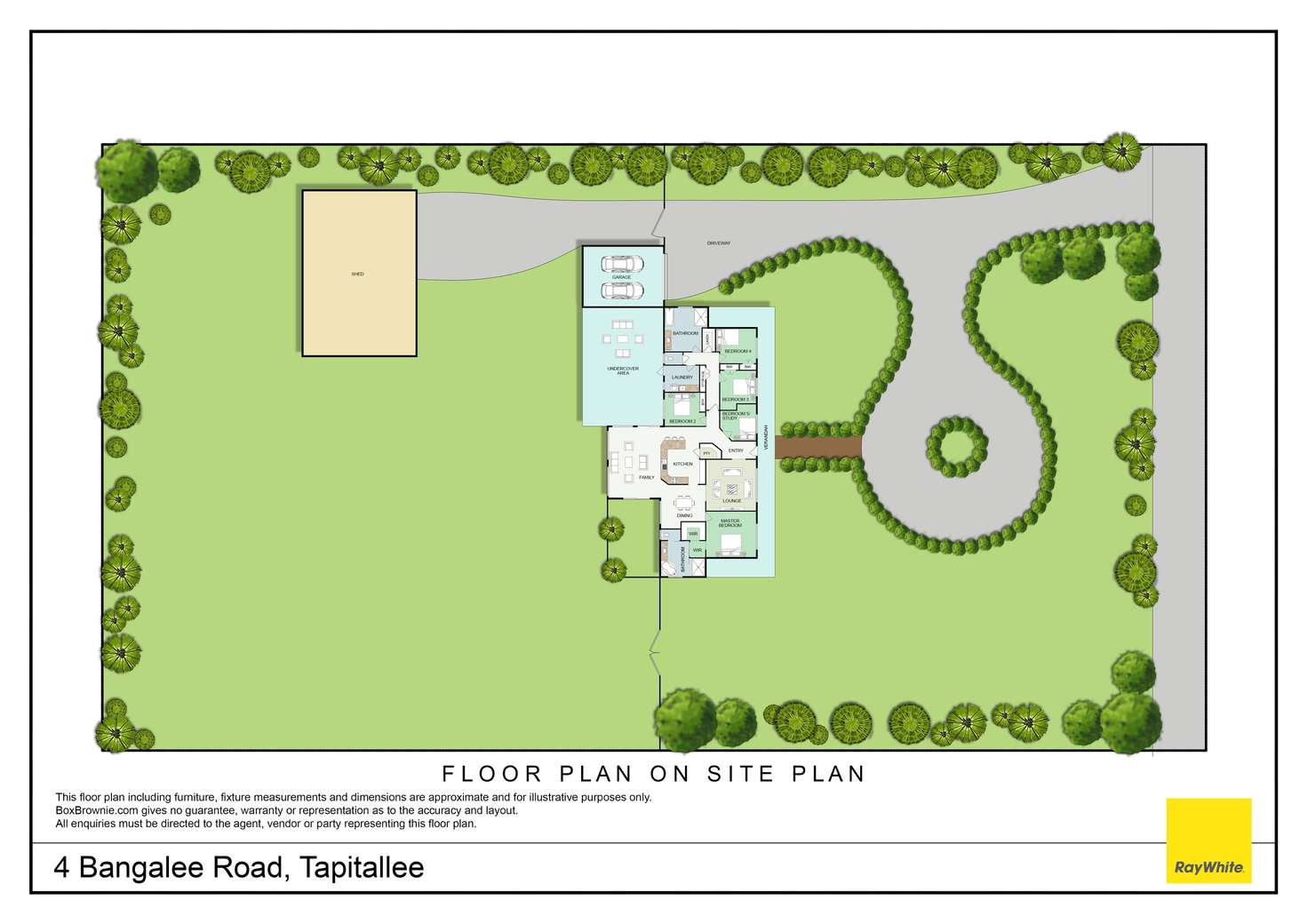 Floorplan of Homely house listing, 4 Bangalee Road, Tapitallee NSW 2540