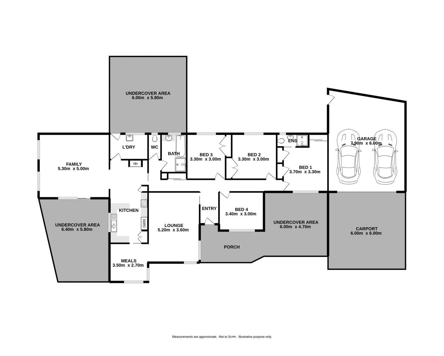 Floorplan of Homely house listing, 414 Dale Crescent, Lavington NSW 2641