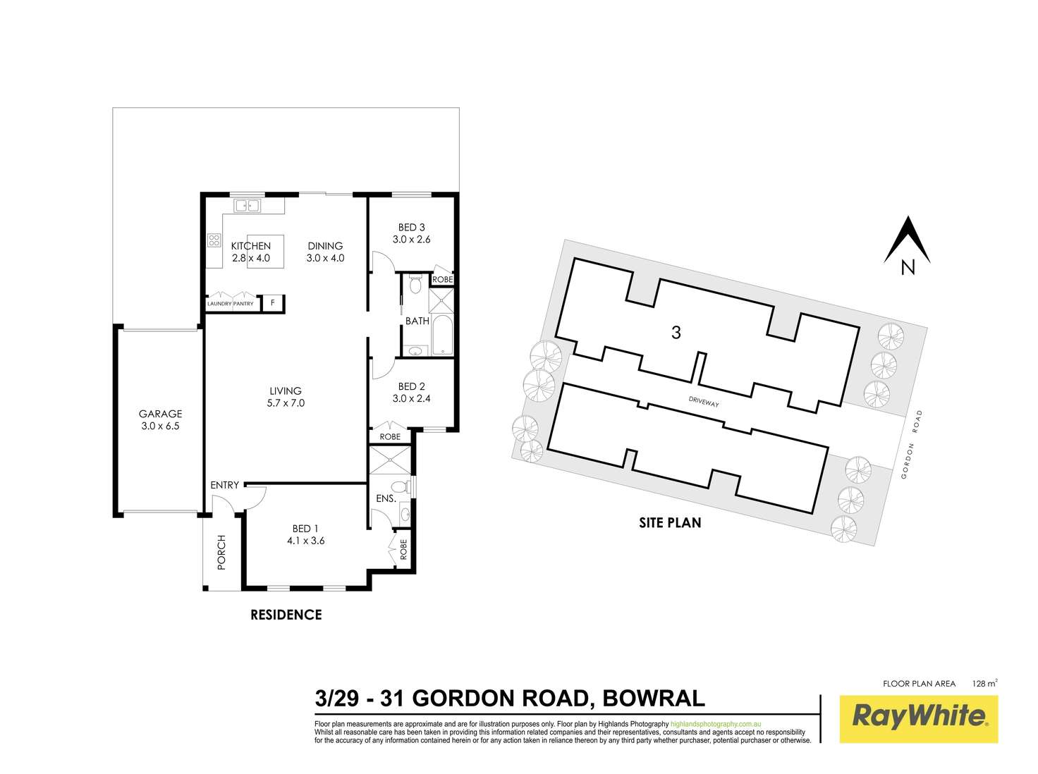 Floorplan of Homely villa listing, 3/29-31 Gordon Road, Bowral NSW 2576