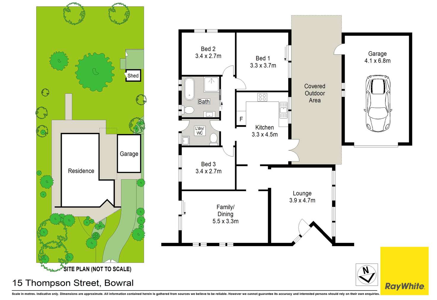 Floorplan of Homely house listing, 15 Thompson Street, Bowral NSW 2576