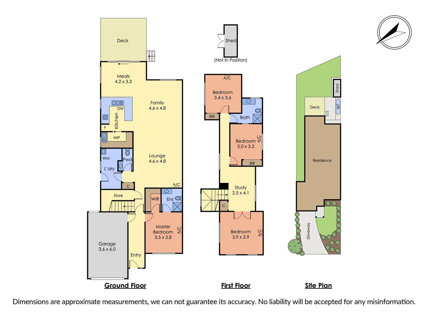 Floorplan of Homely townhouse listing, 1/9 Ophelia Street, Ferntree Gully VIC 3156