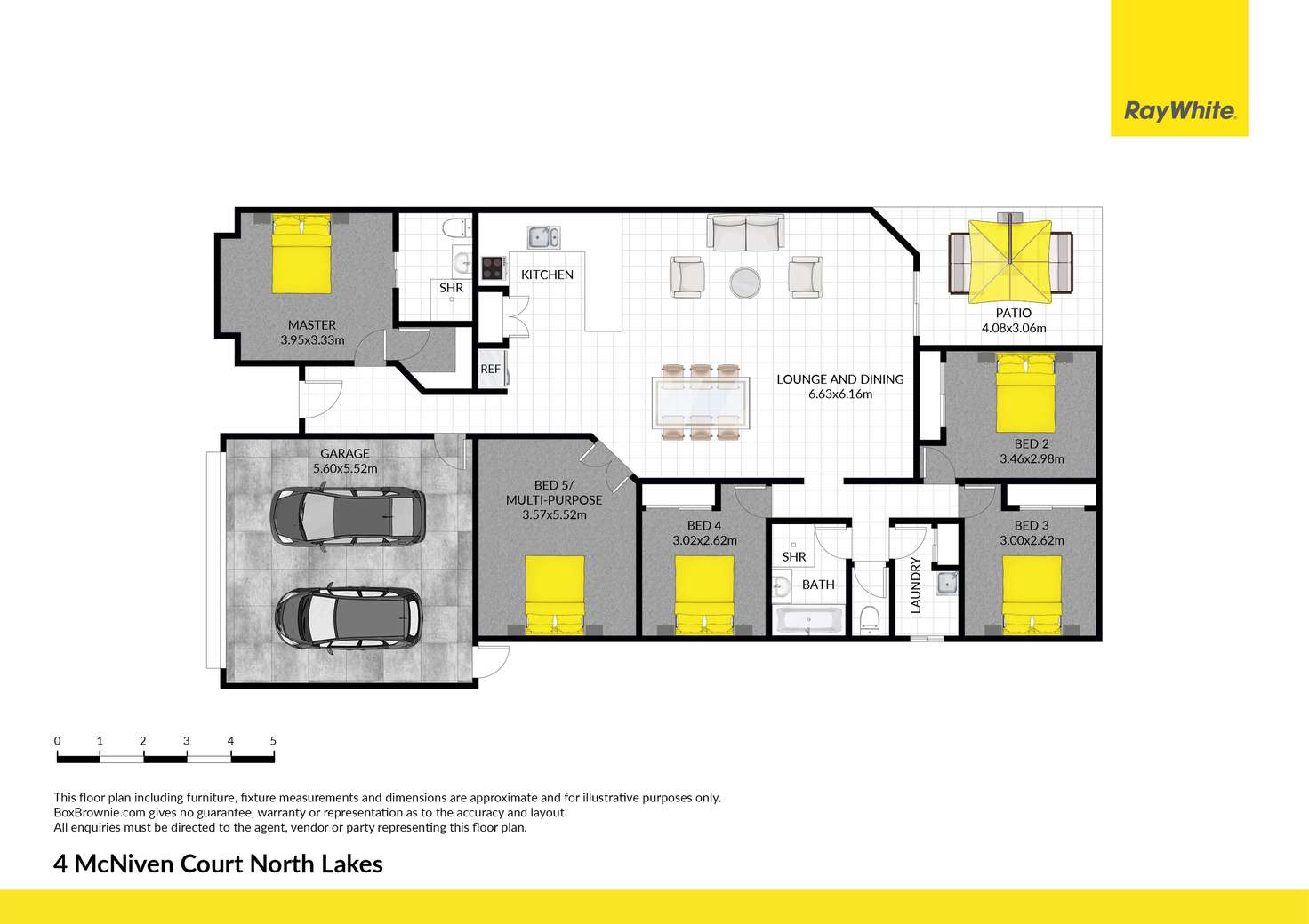 Floorplan of Homely house listing, 4 McNiven Court, North Lakes QLD 4509
