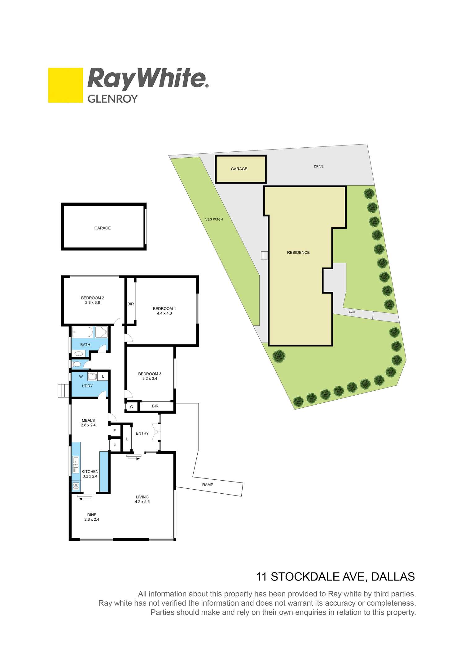 Floorplan of Homely house listing, 11 Stockdale Avenue, Dallas VIC 3047