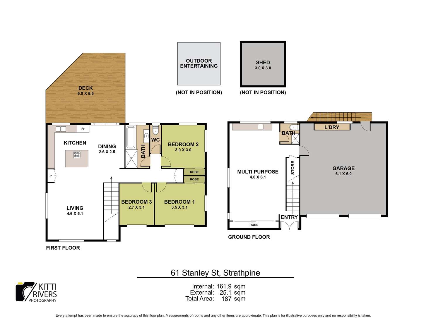 Floorplan of Homely house listing, 61 Stanley Street, Strathpine QLD 4500