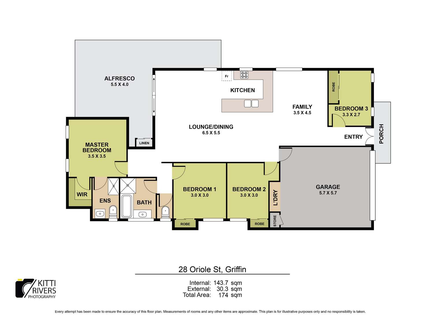 Floorplan of Homely house listing, 28 Oriole Street, Griffin QLD 4503