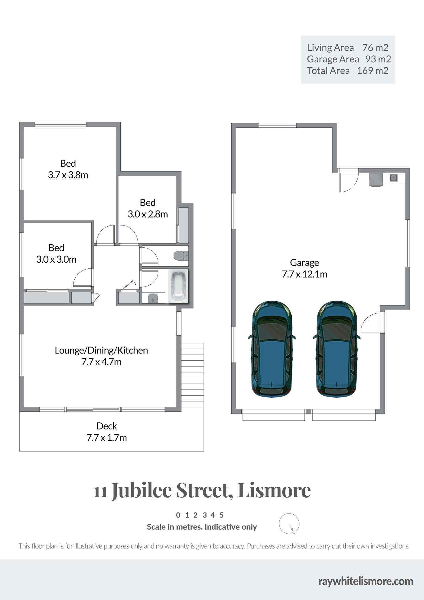 Floorplan of Homely house listing, 11 Jubilee Street, Lismore NSW 2480