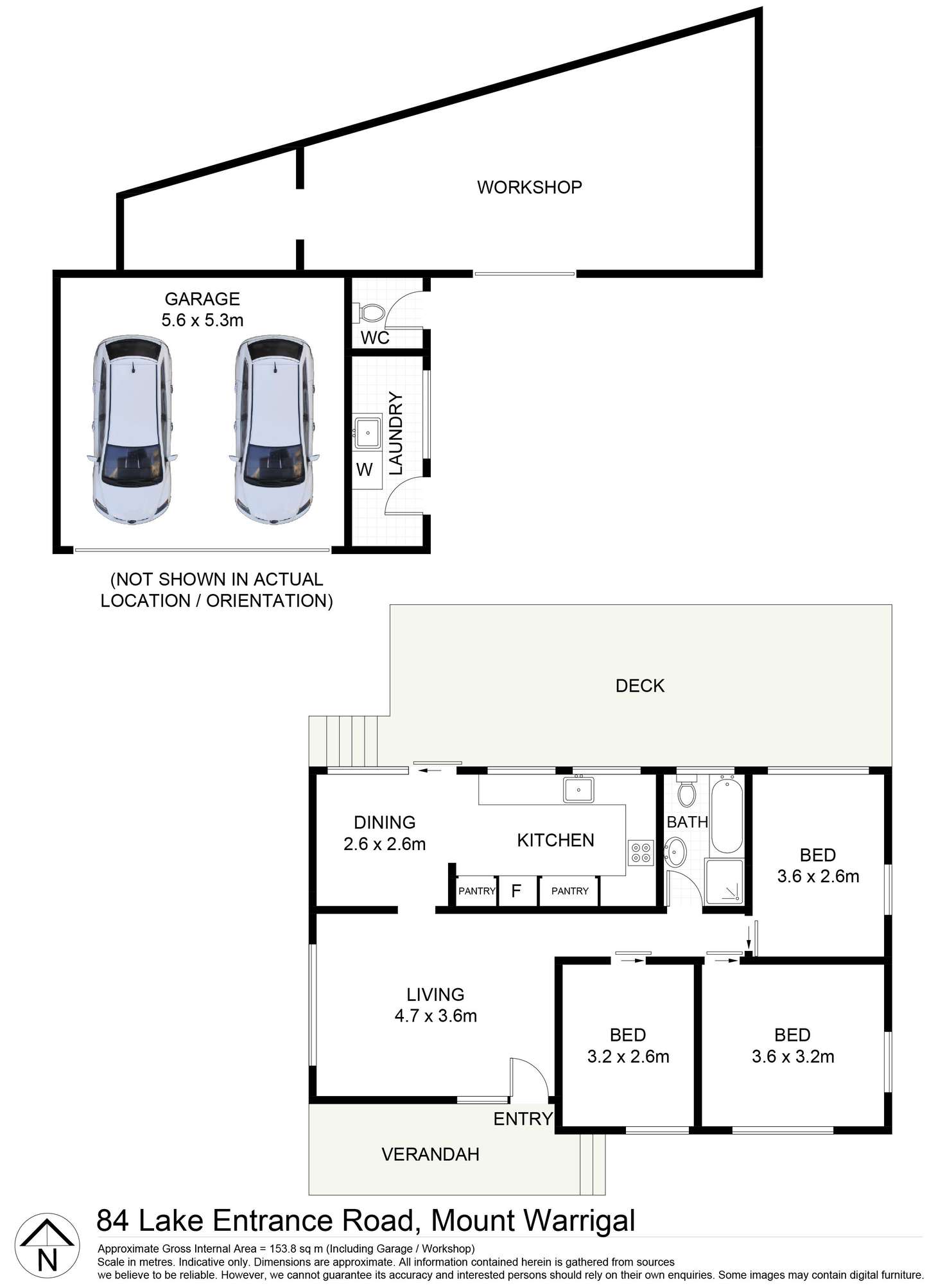 Floorplan of Homely house listing, 84 Lake Entrance Road, Mount Warrigal NSW 2528