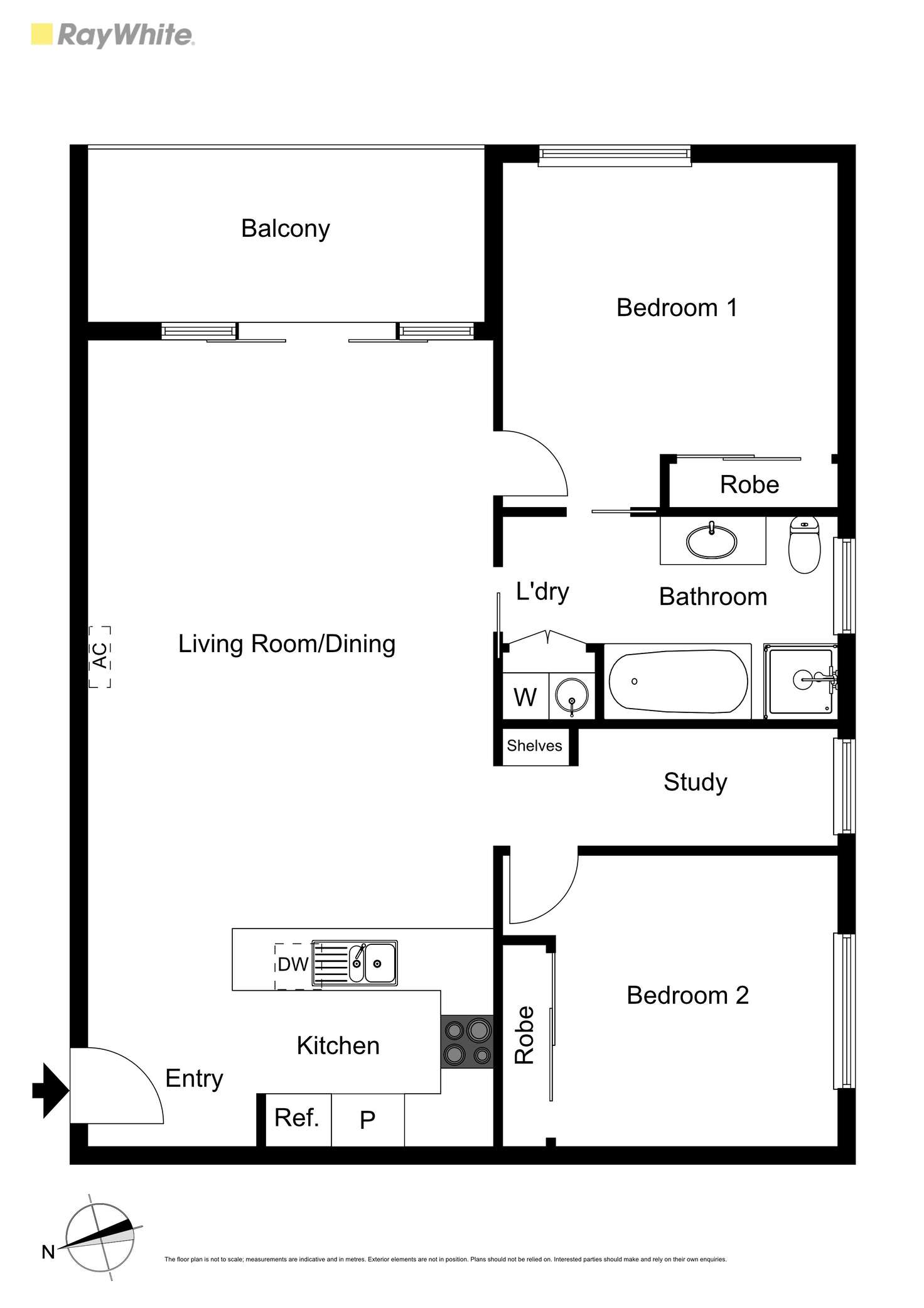 Floorplan of Homely house listing, 107/62 Mernda Village Drive, Mernda VIC 3754
