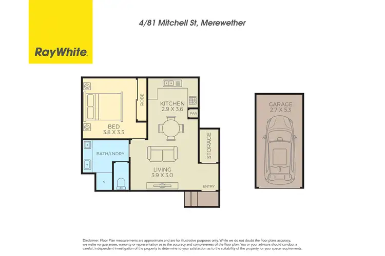 Floorplan of Homely unit listing, 4/81 Mitchell Street, Merewether NSW 2291