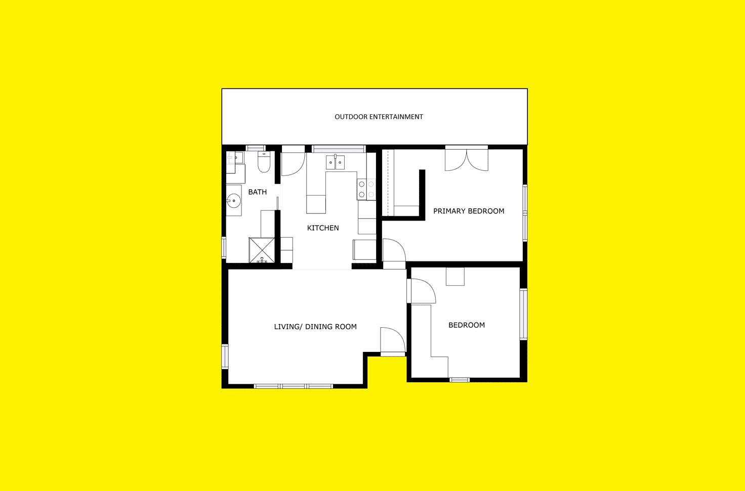 Floorplan of Homely house listing, 49 Game Street, Merbein VIC 3505