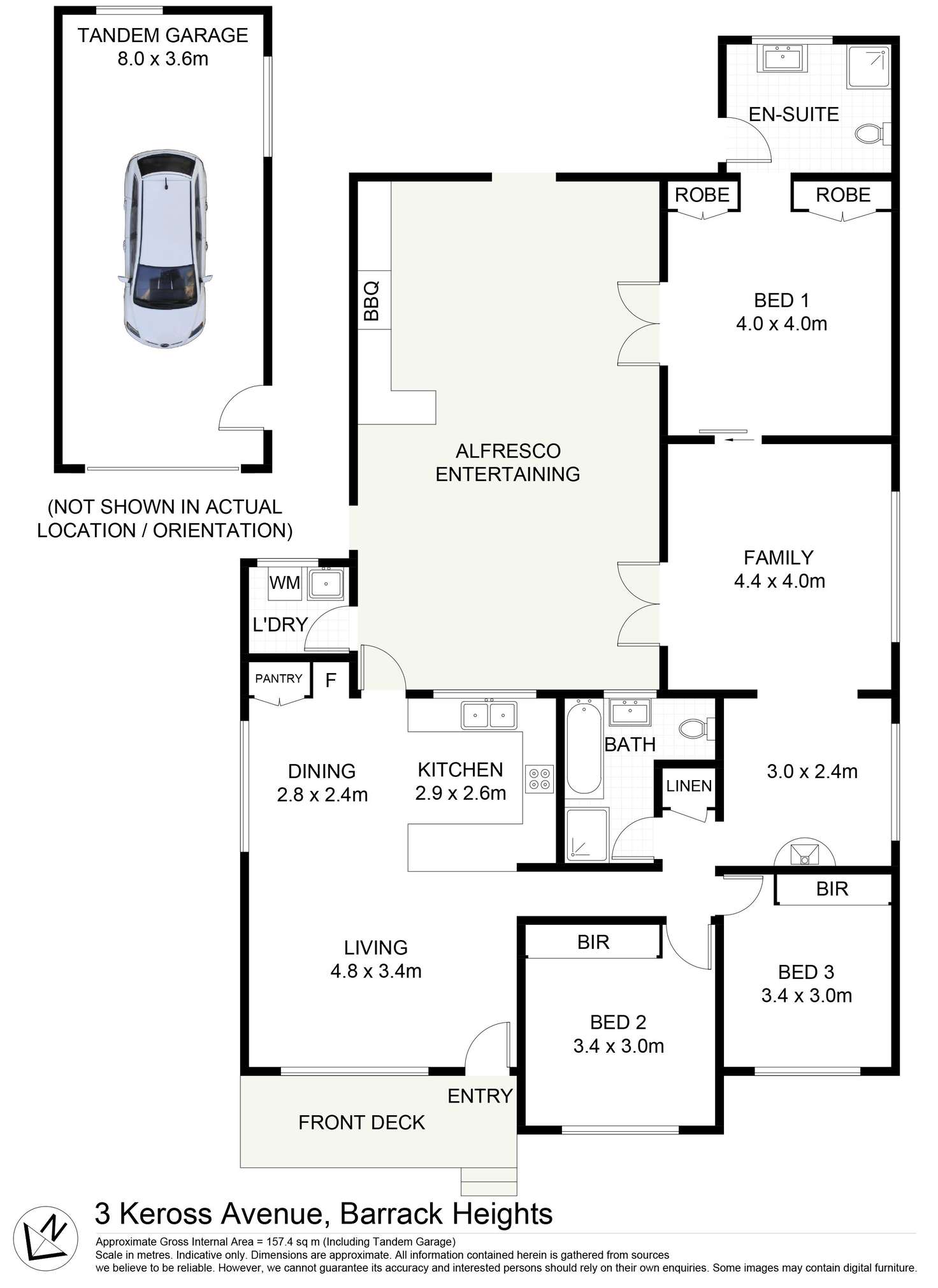 Floorplan of Homely house listing, 3 Keross Avenue, Barrack Heights NSW 2528